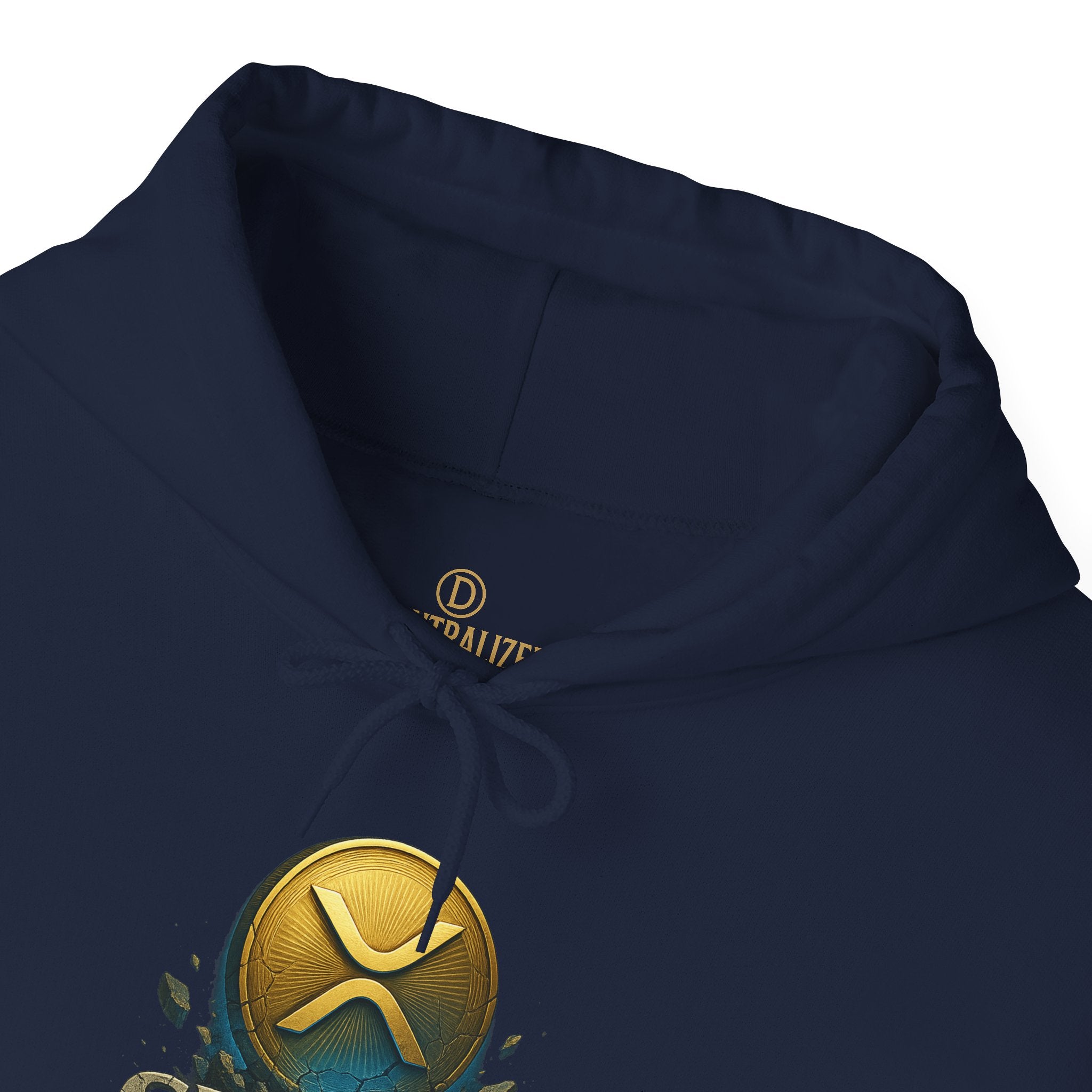 XRP Swell Hoodie — Crypto Ripple Logo Pullover