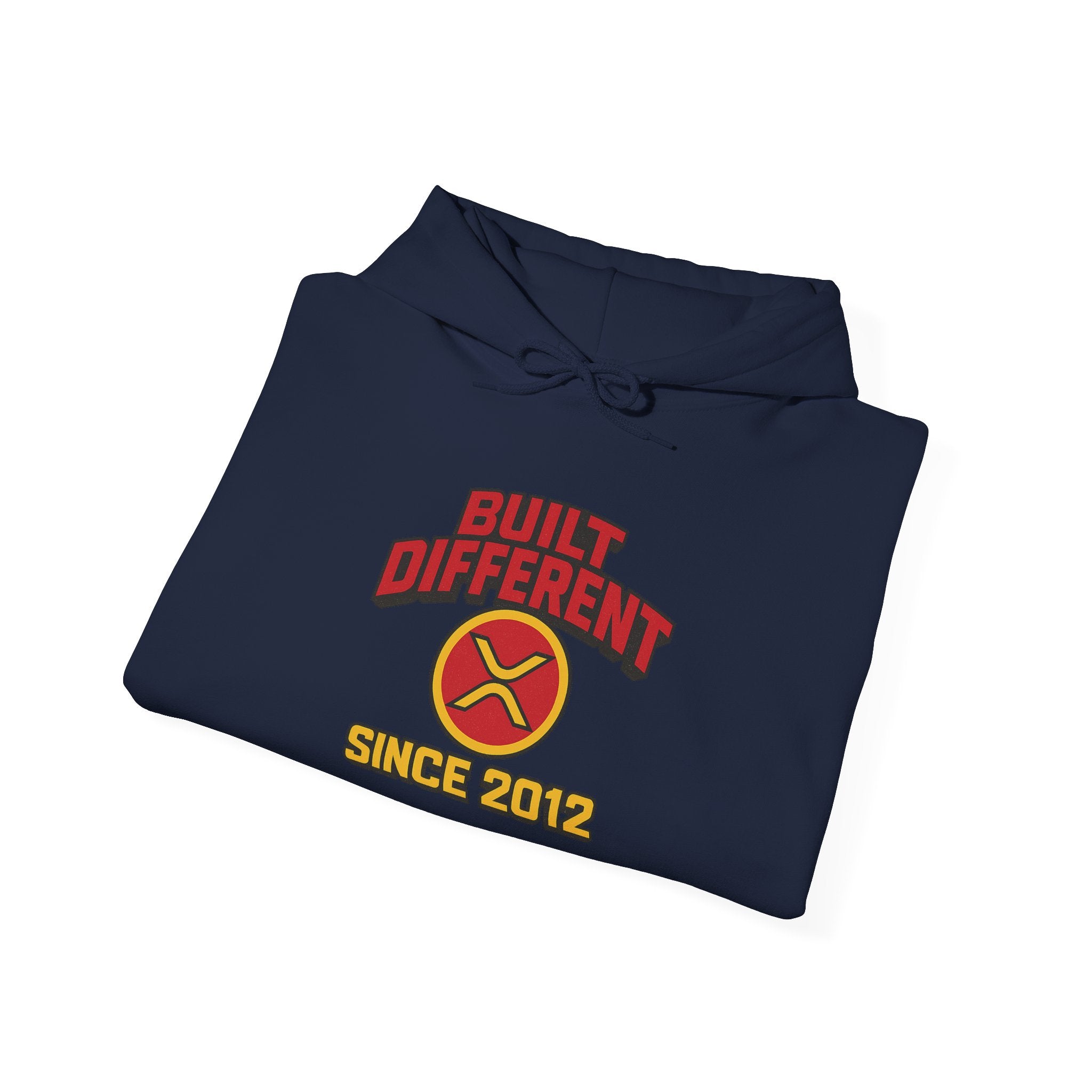 Built Different Hoodie - "Since 2012" Retro Logo Pullover