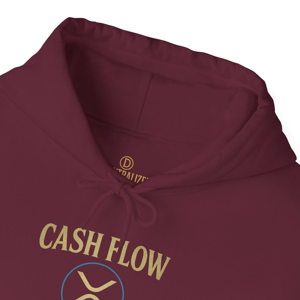 Cash Flow Division Hoodie — Minimalist Finance Logo Pullover