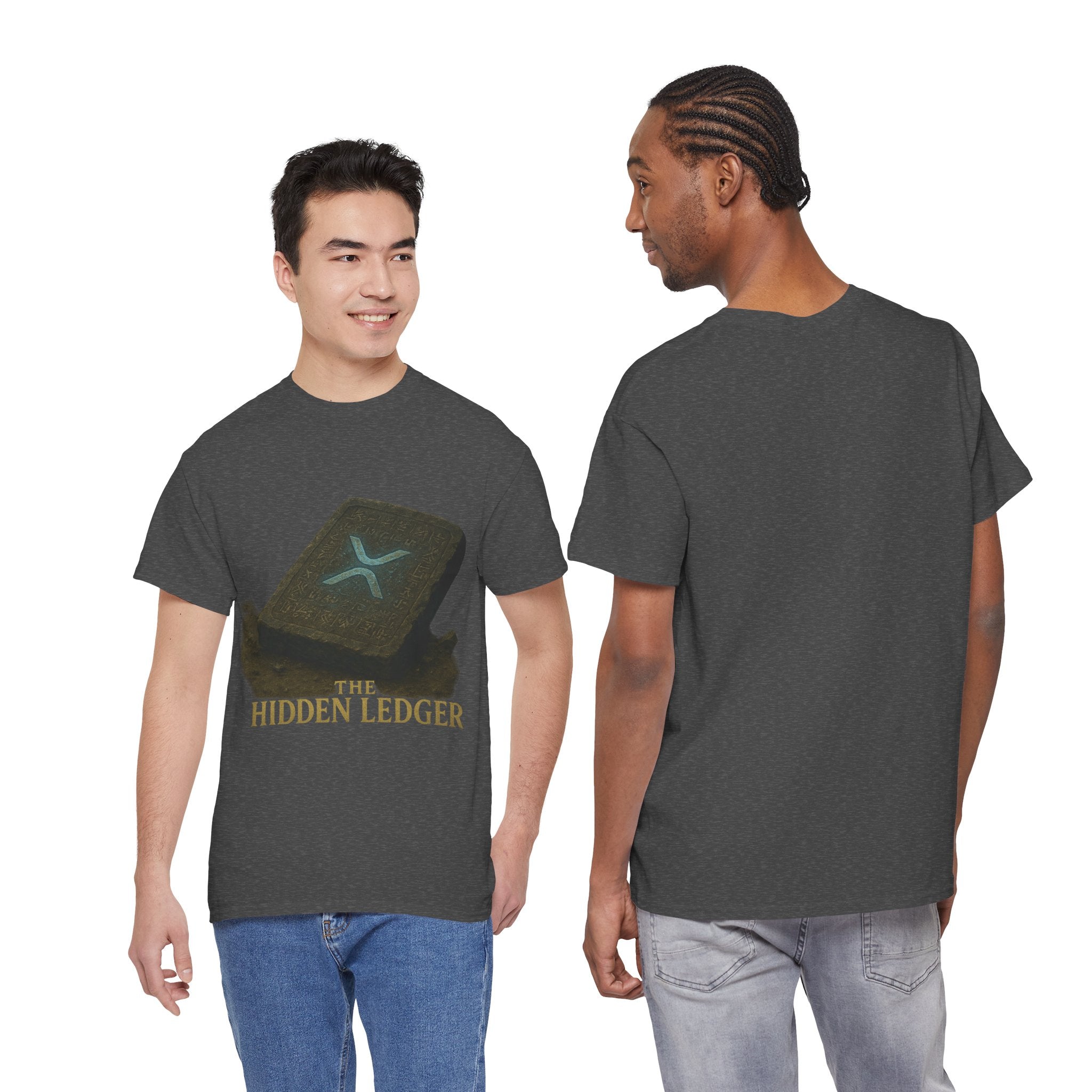 T-Shirt — "The Hidden Ledger" Crypto XRP Wallet Graphic Tee