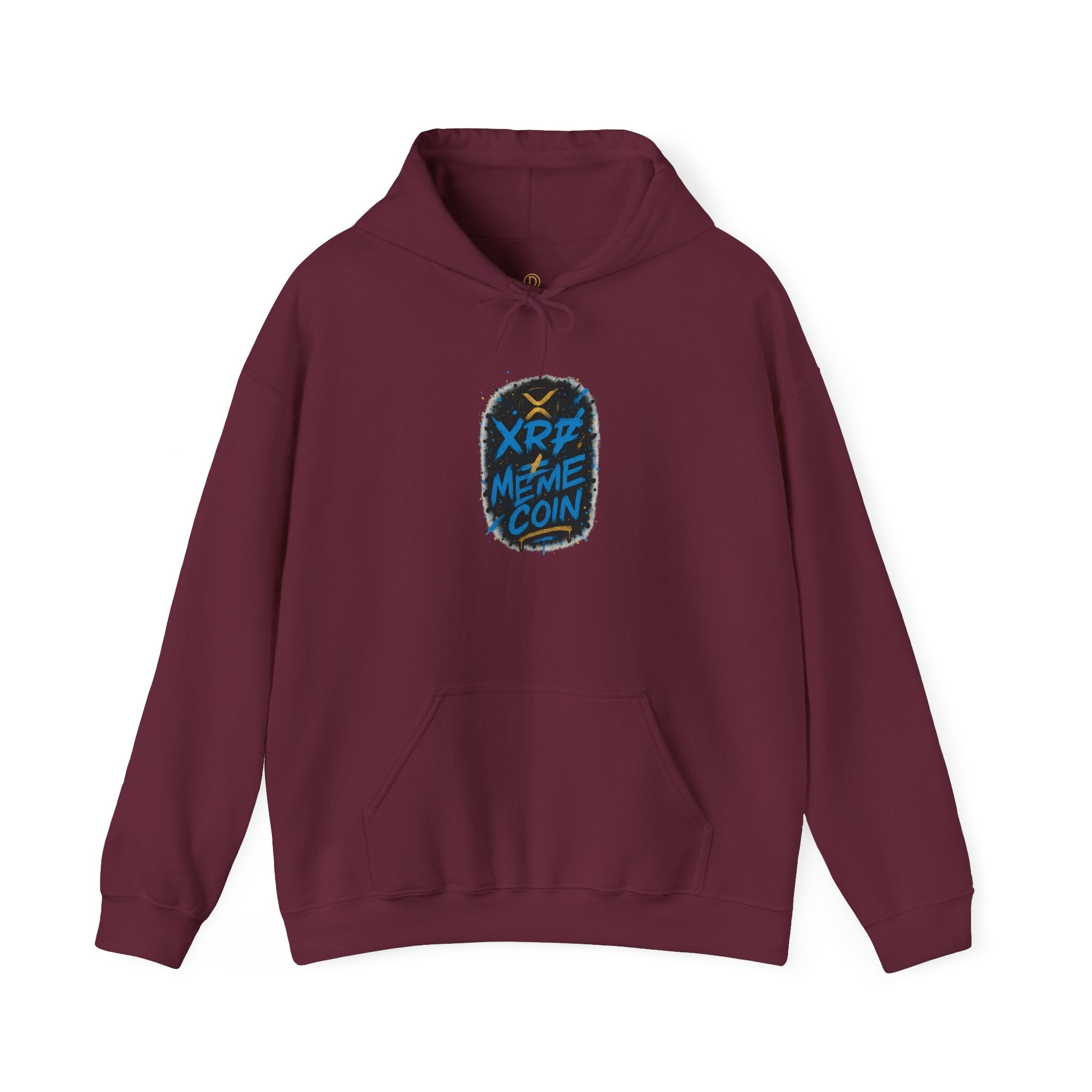 XRP Meme Coin Hoodie – Crypto Graffiti Logo Pullover