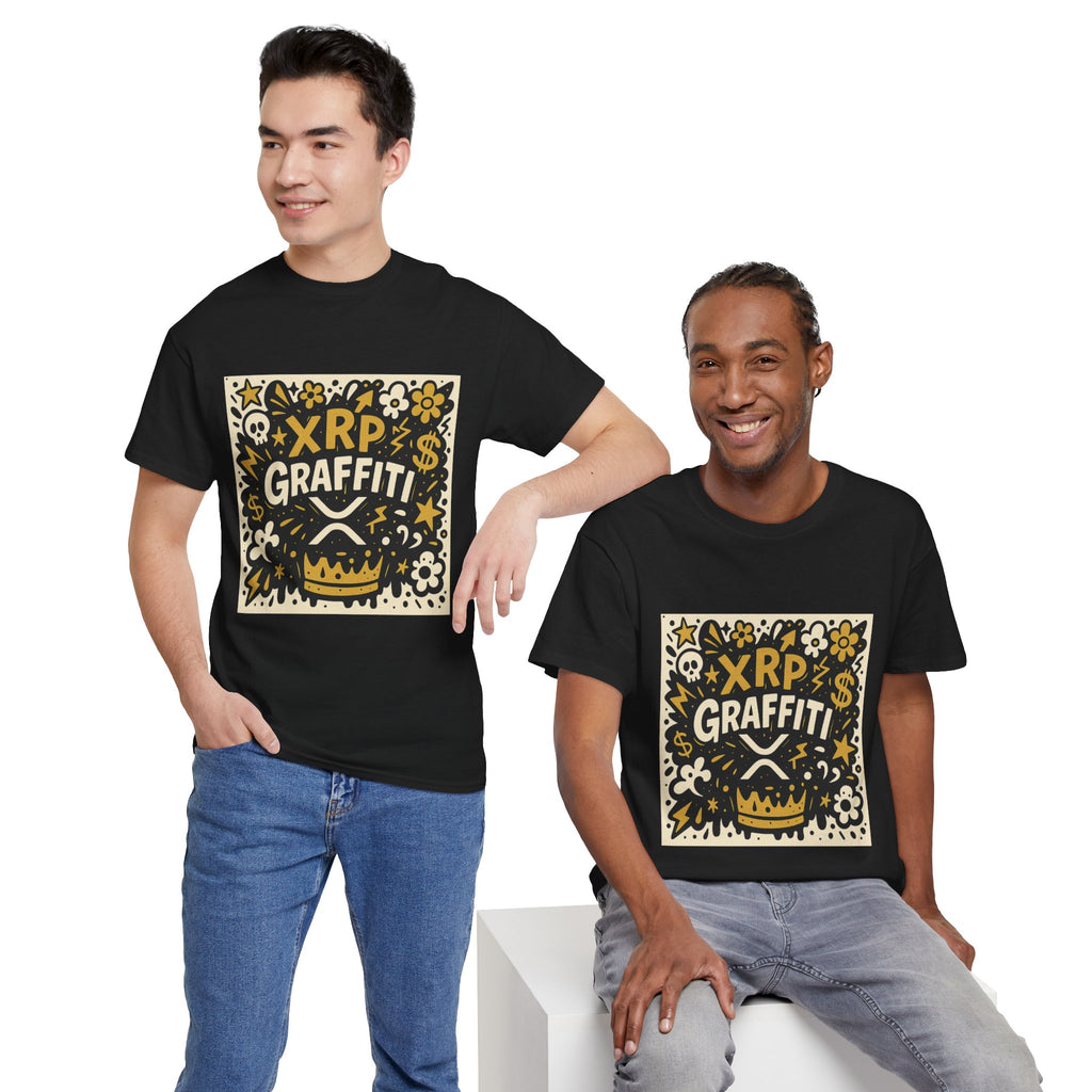 XRP Graffiti Tee — Crypto Street Art T-Shirt