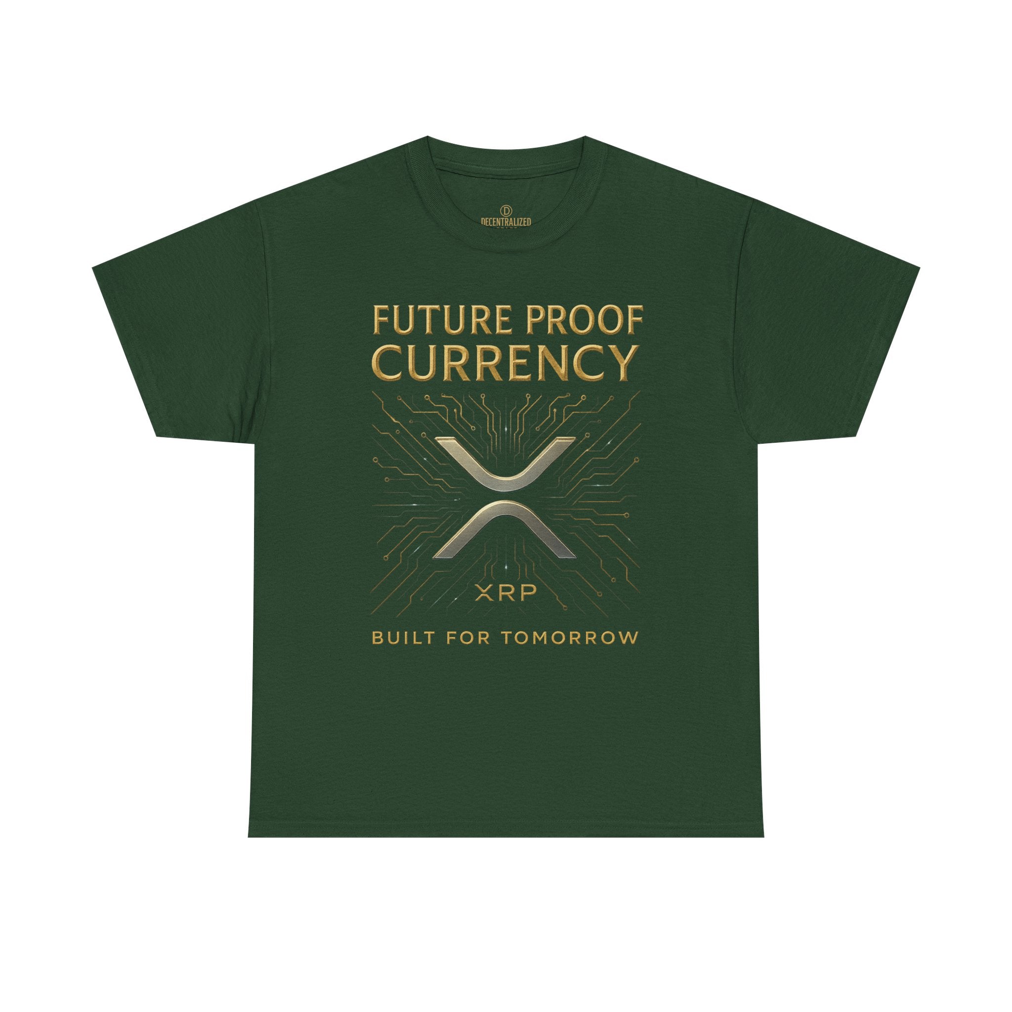 XRP 'Future Proof Currency' T-Shirt – Crypto Investor Tee