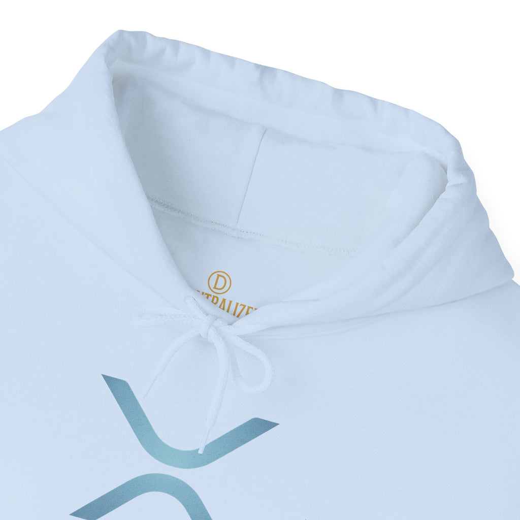 XRP Logo Hoodie – "In Flow We Trust" Crypto Sweatshirt