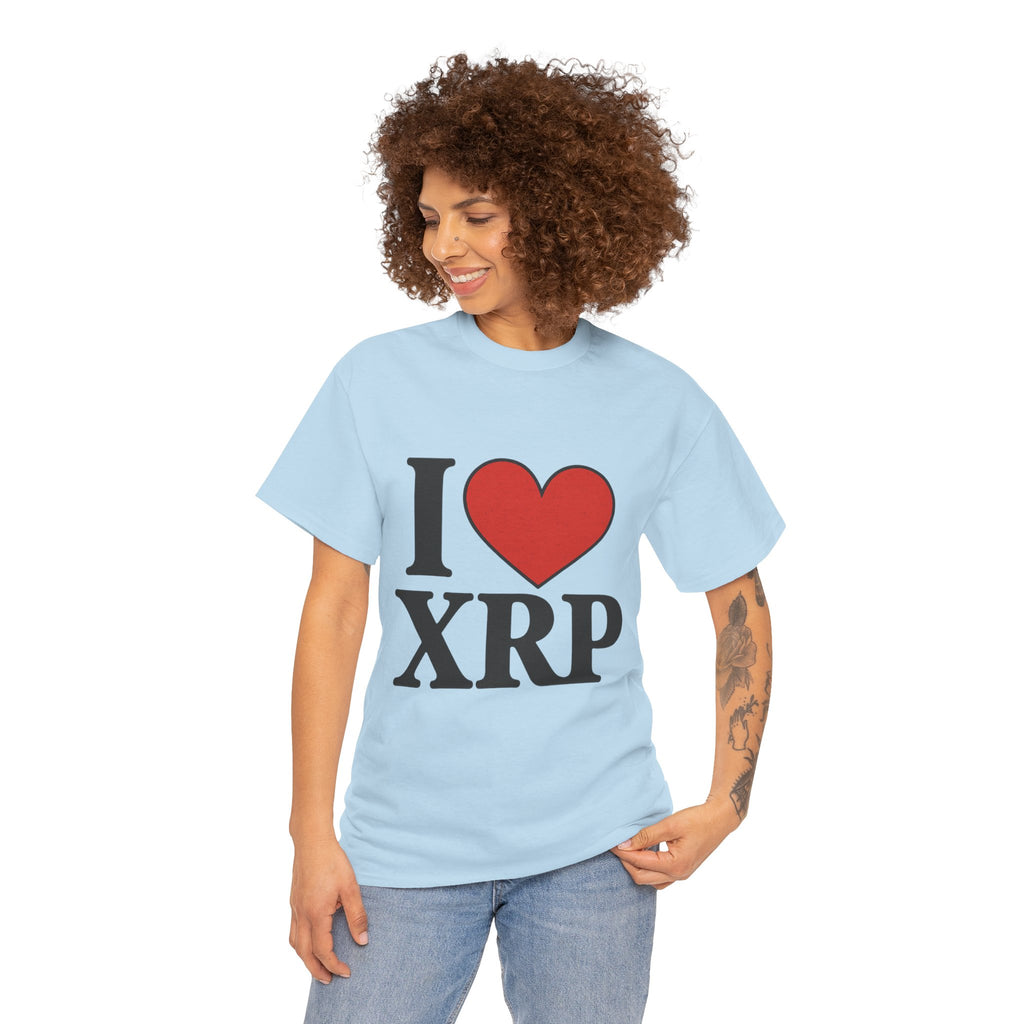 I  XRP T-Shirt — Crypto Enthusiast Ripple Tee