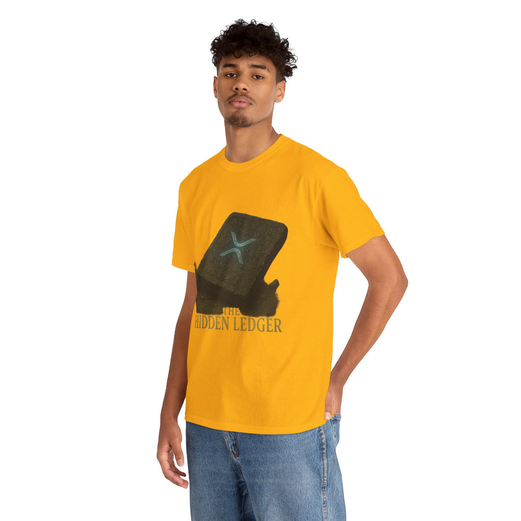 T-Shirt — "The Hidden Ledger" Crypto XRP Wallet Graphic Tee