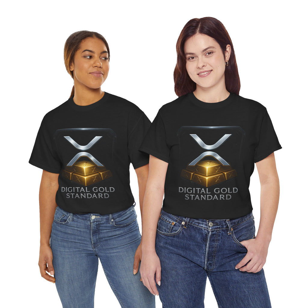 XRP 'Digital Gold Standard' Tee — Cryptocurrency Logo Shirt