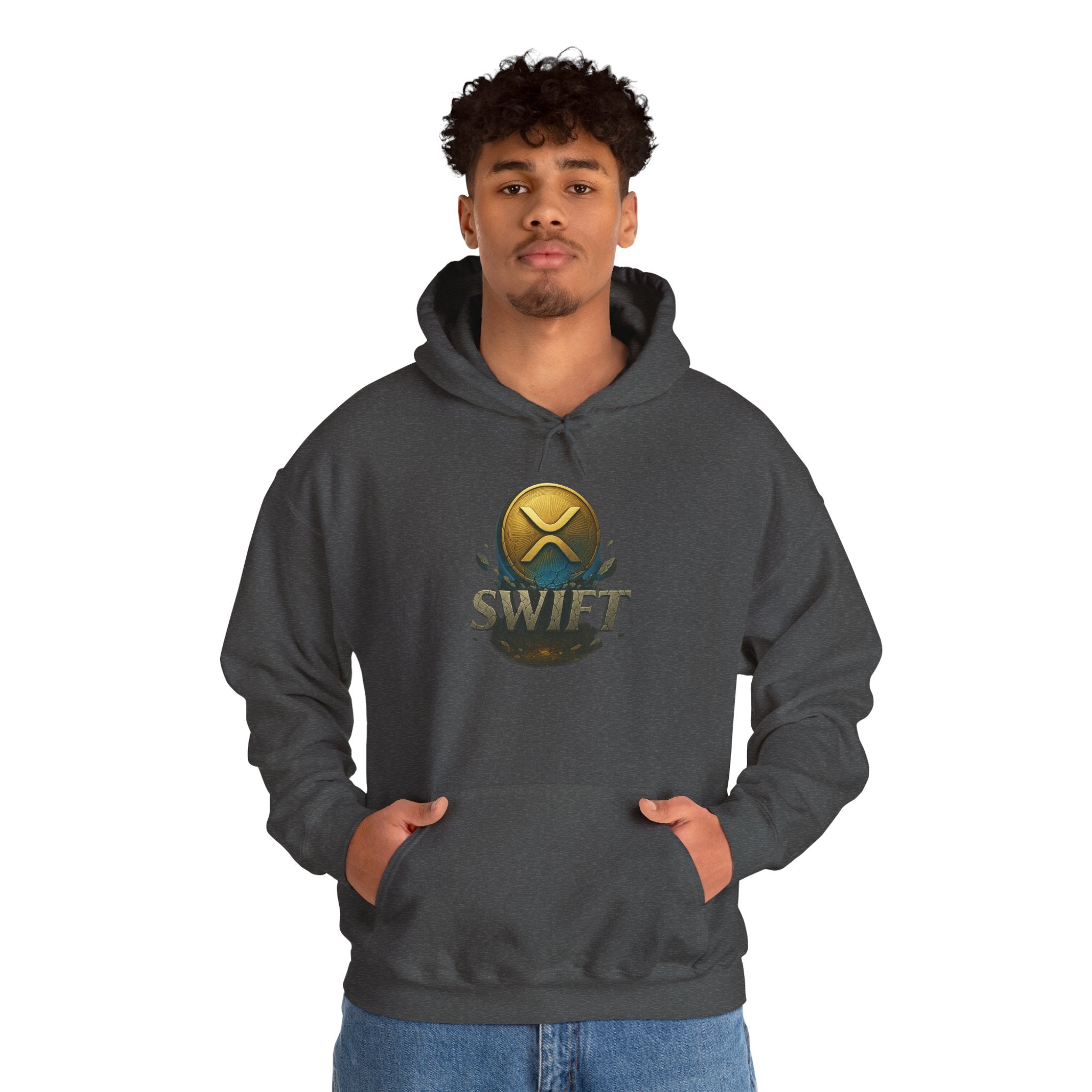 XRP Swell Hoodie — Crypto Ripple Logo Pullover