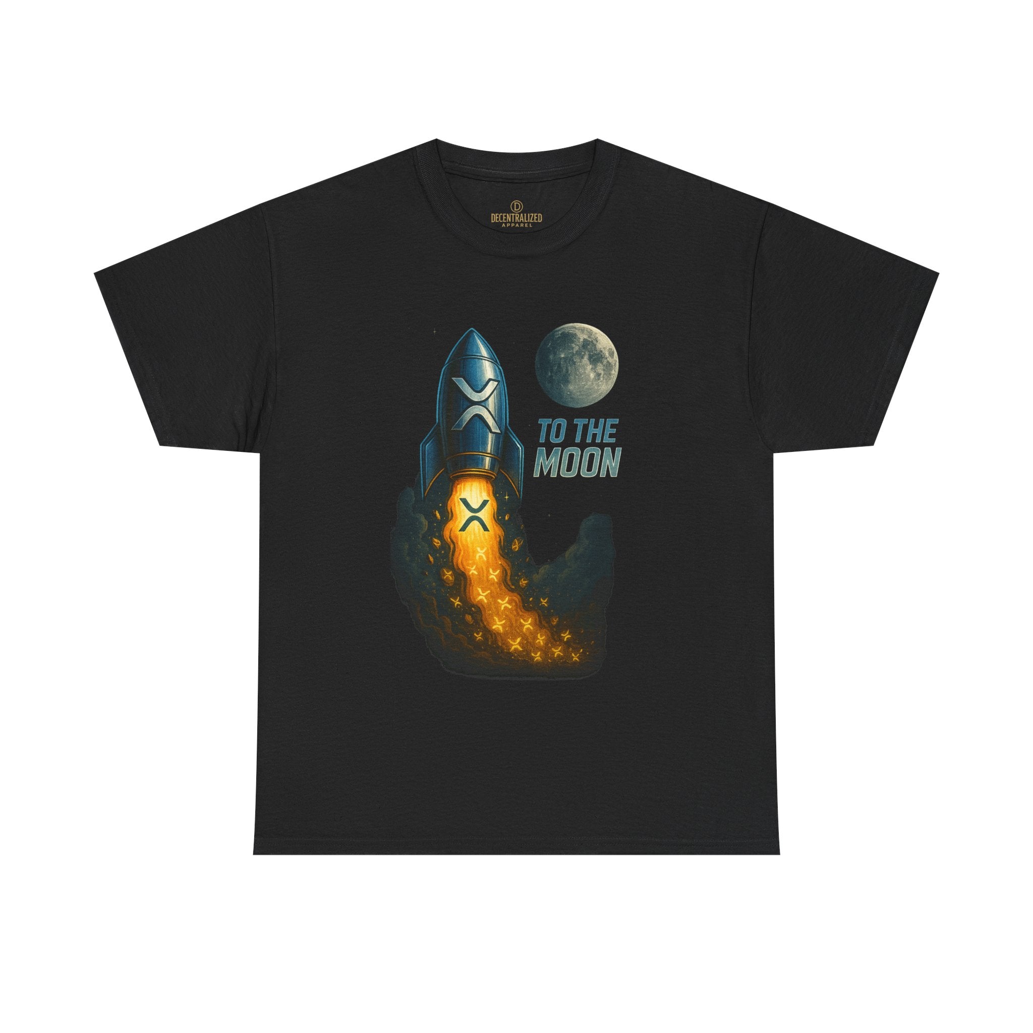 Rocket 'To the Moon' T-Shirt - Space Exploration Graphic Tee