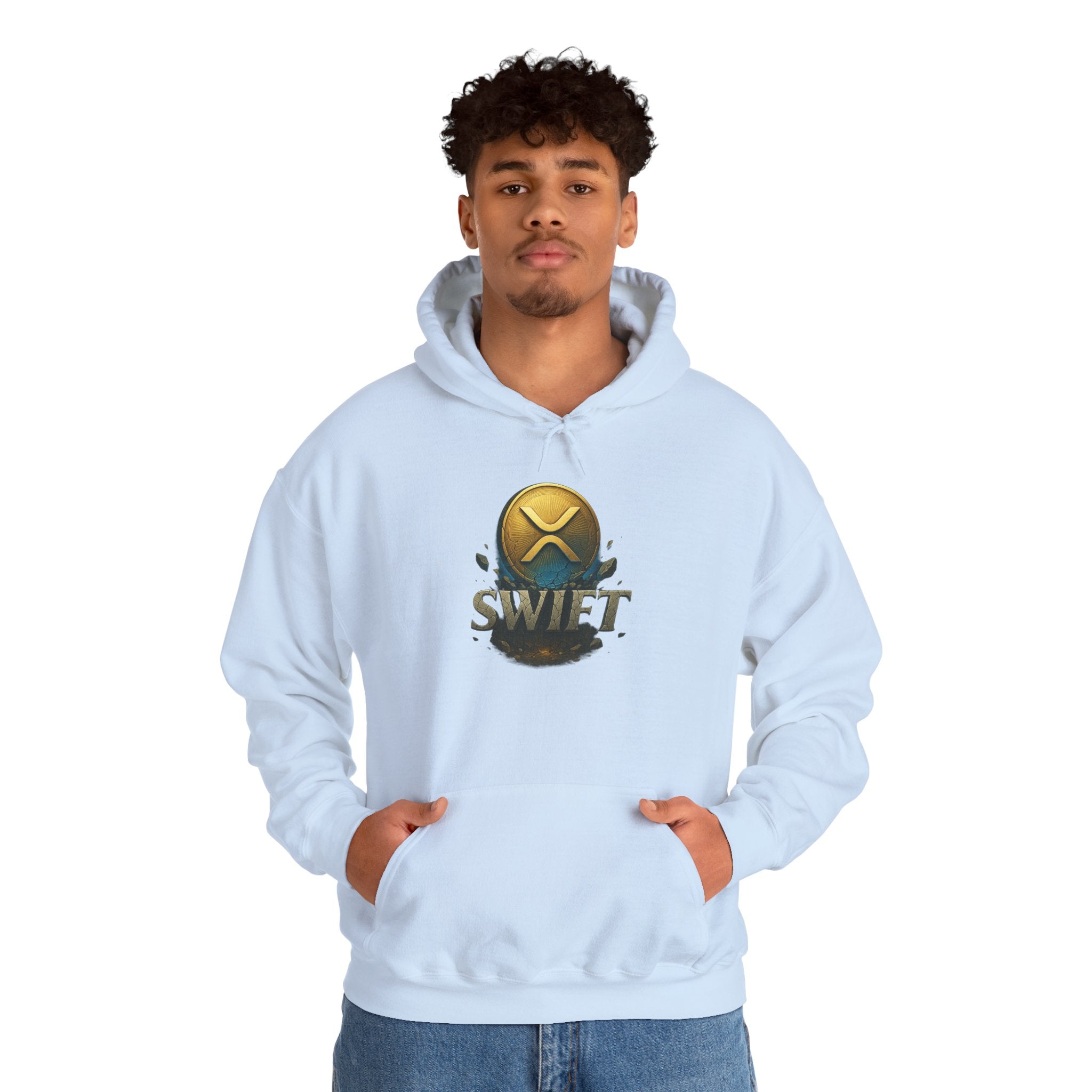 XRP Swell Hoodie — Crypto Ripple Logo Pullover