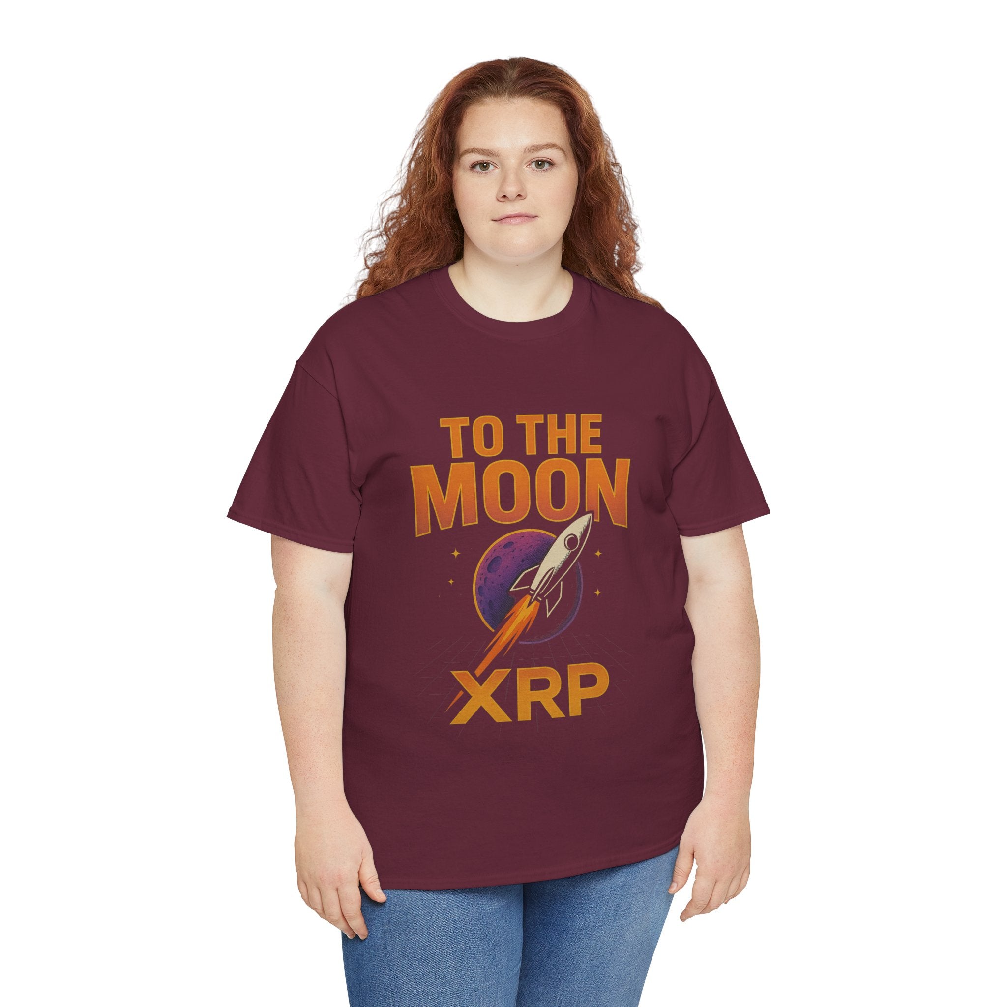 XRP To The Moon Tee — Cryptocurrency Investor Rocket Shirt