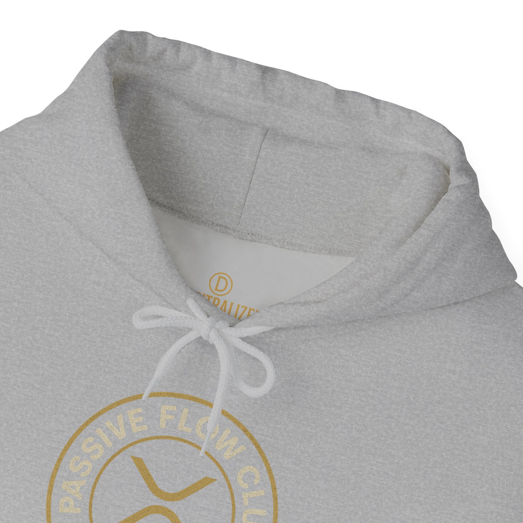 Hoodie — Passive Flow Club Crest Hooded Sweatshirt