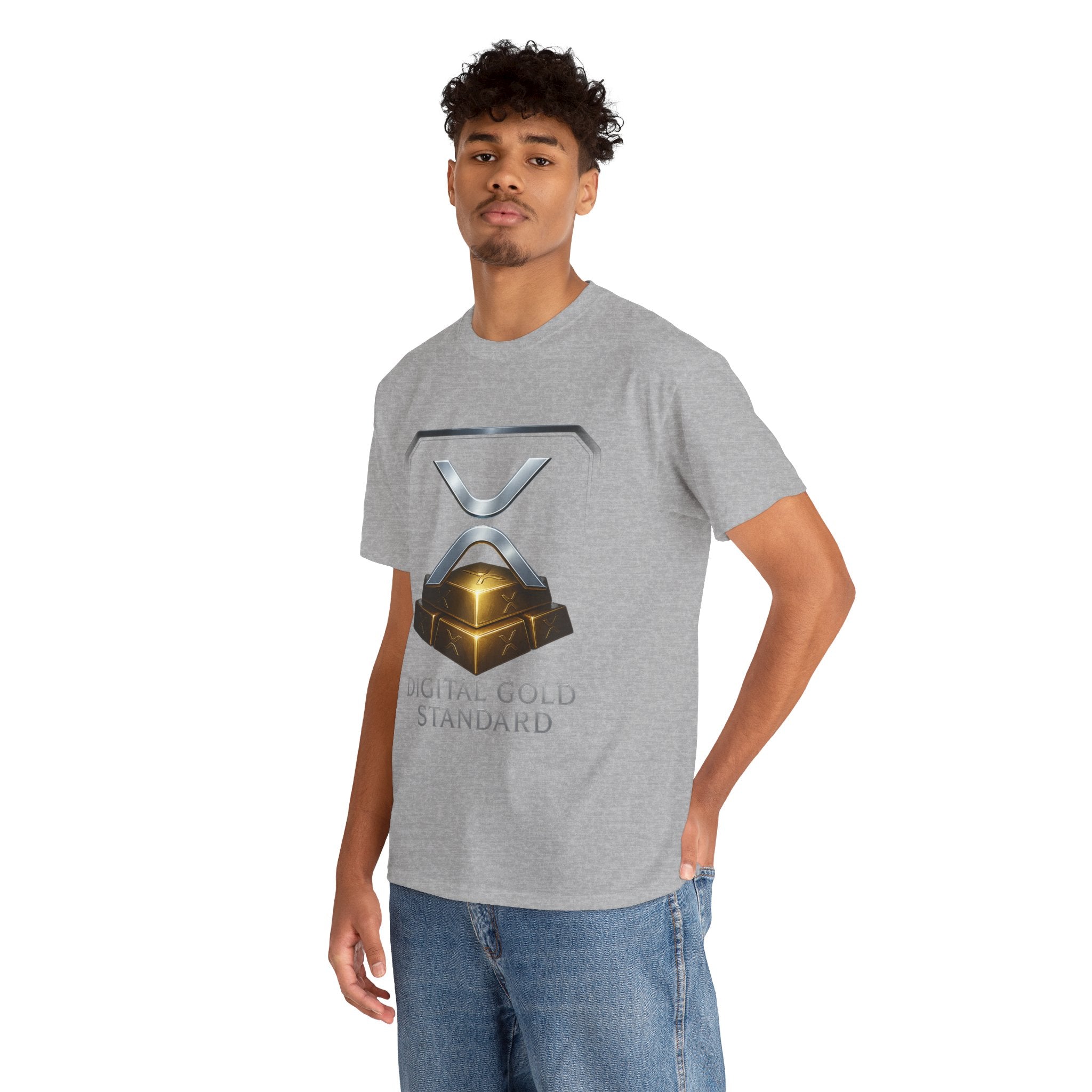 XRP 'Digital Gold Standard' Tee — Cryptocurrency Logo Shirt