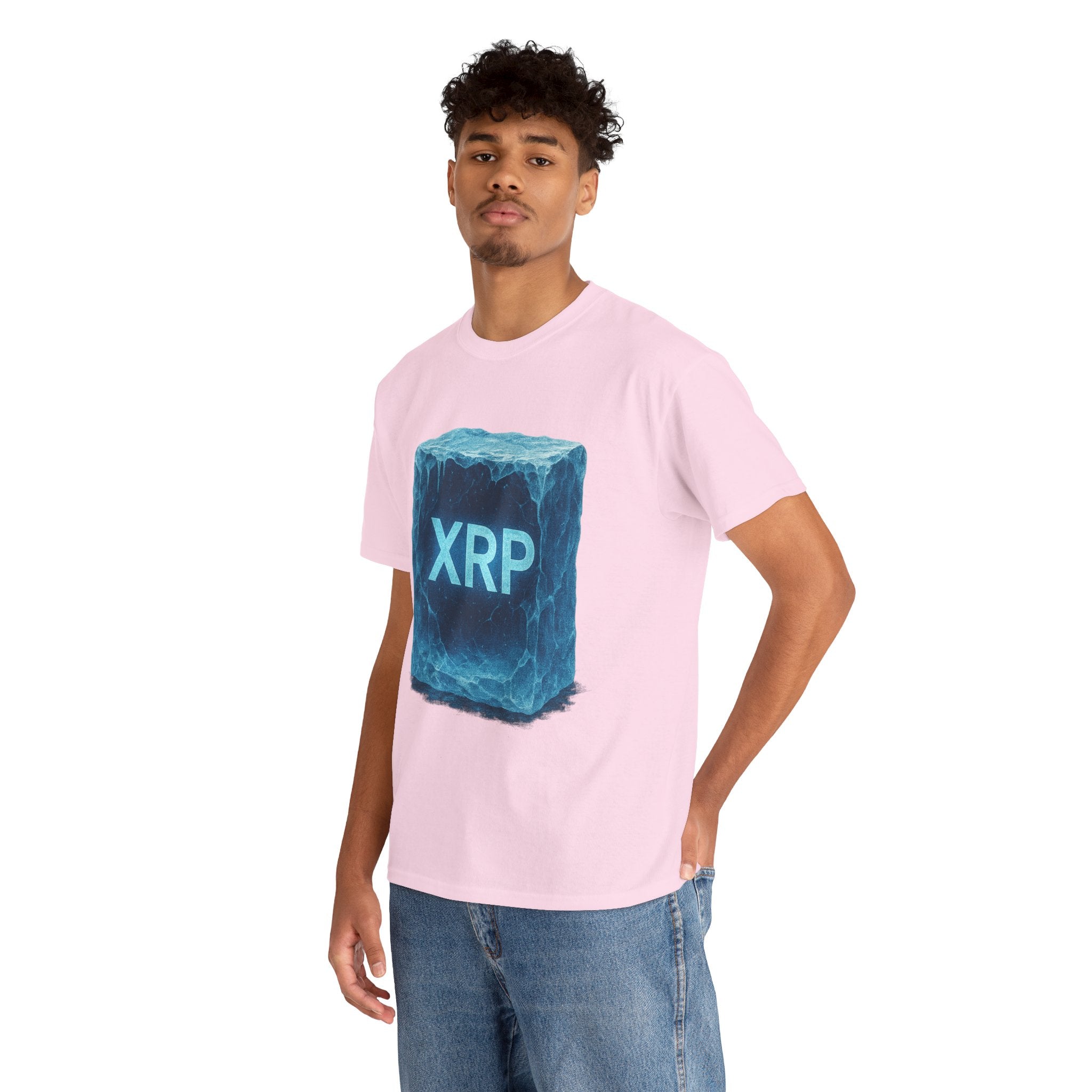 XRP Ice Block Tee — Crypto Ripple Logo T-Shirt
