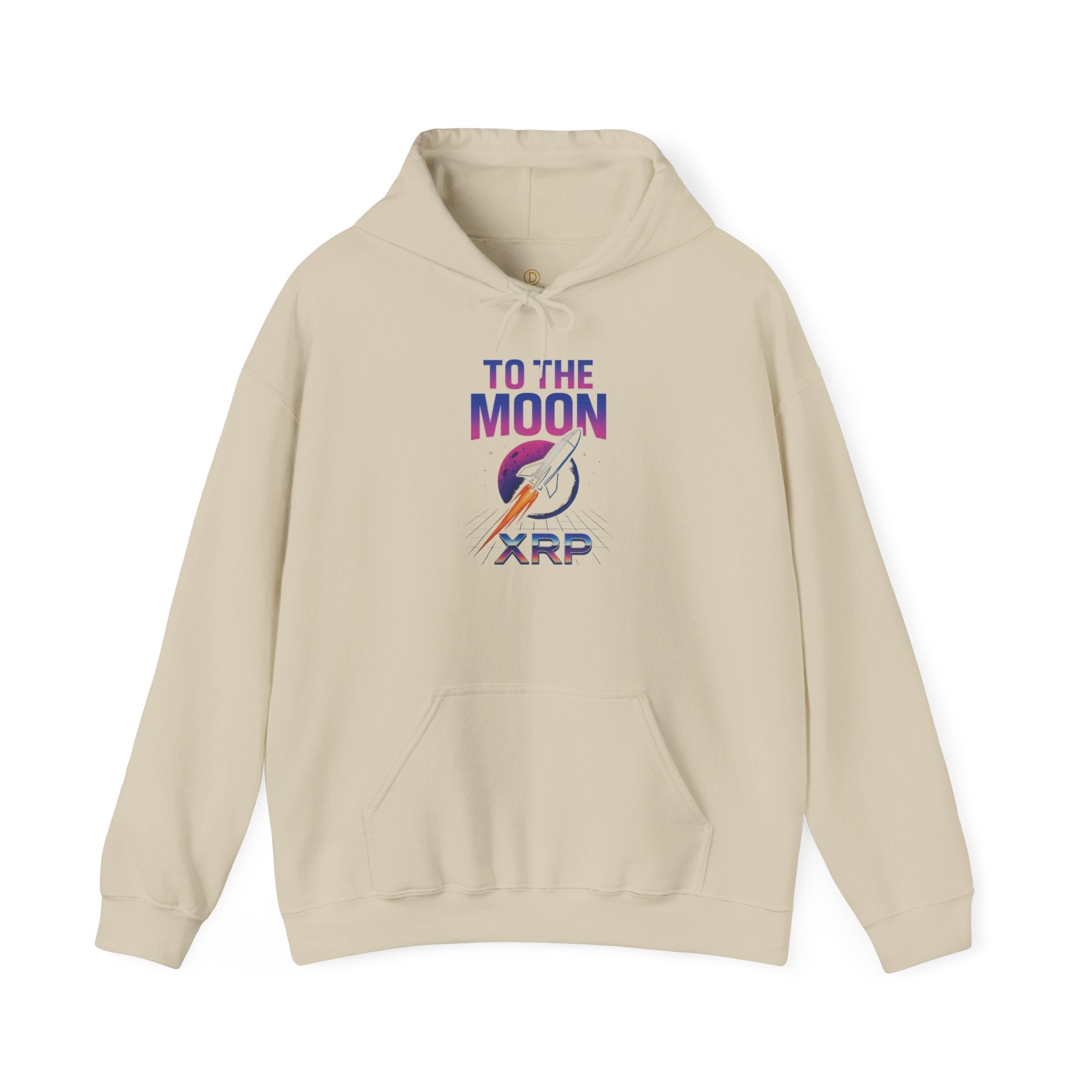 XRP To The Moon Hoodie – Crypto Investor Sweatshirt