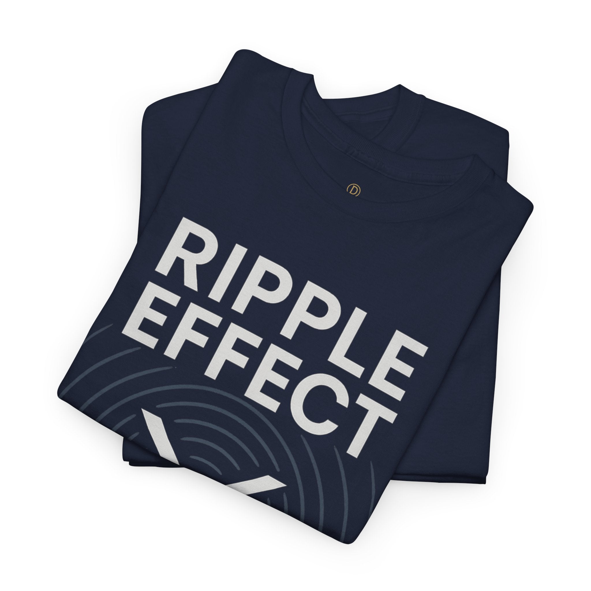 Ripple Effect XRP Tee — Minimal Cryptocurrency Logo T-Shirt