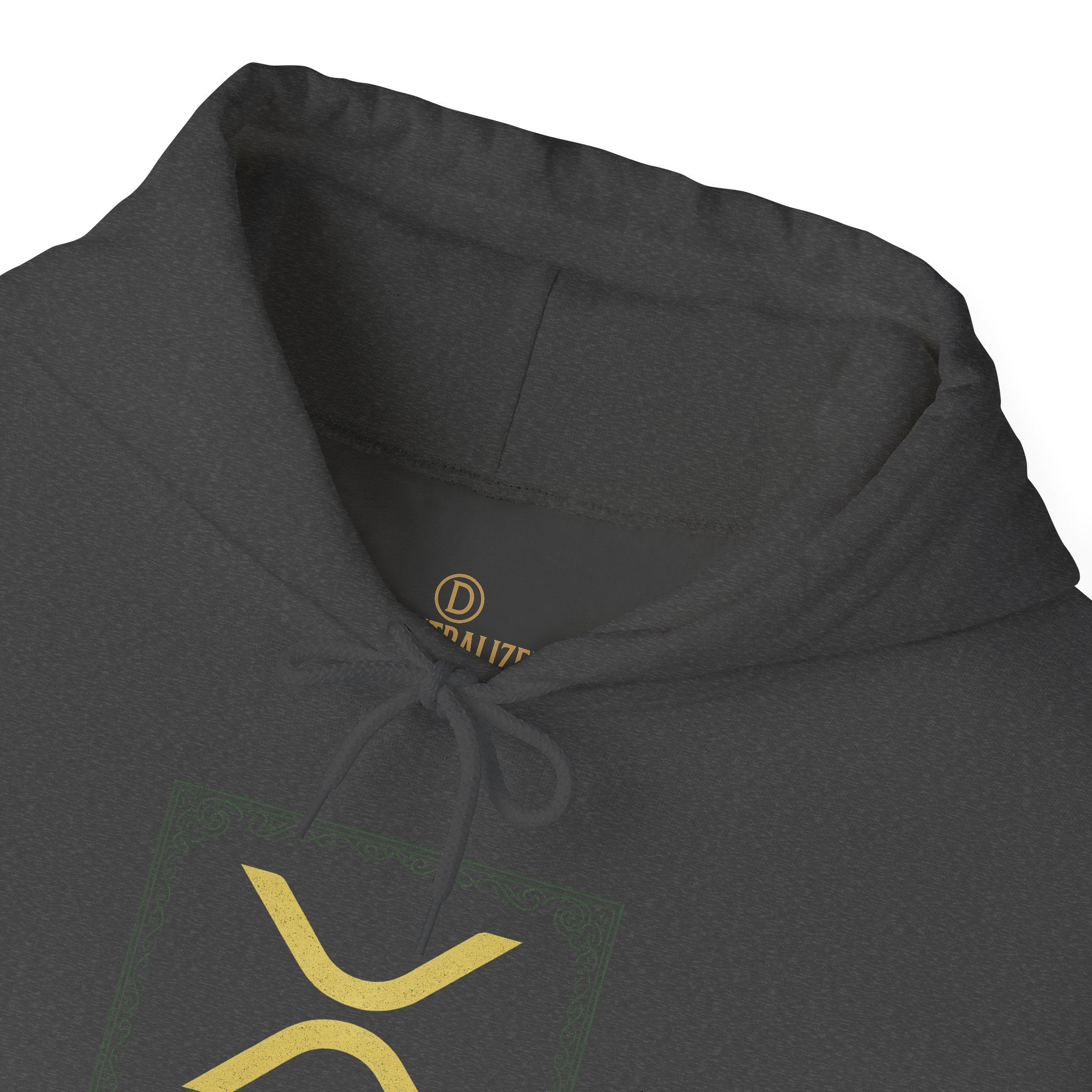 XRP Logo Hoodie – Gold Cryptocurrency Sweatshirt