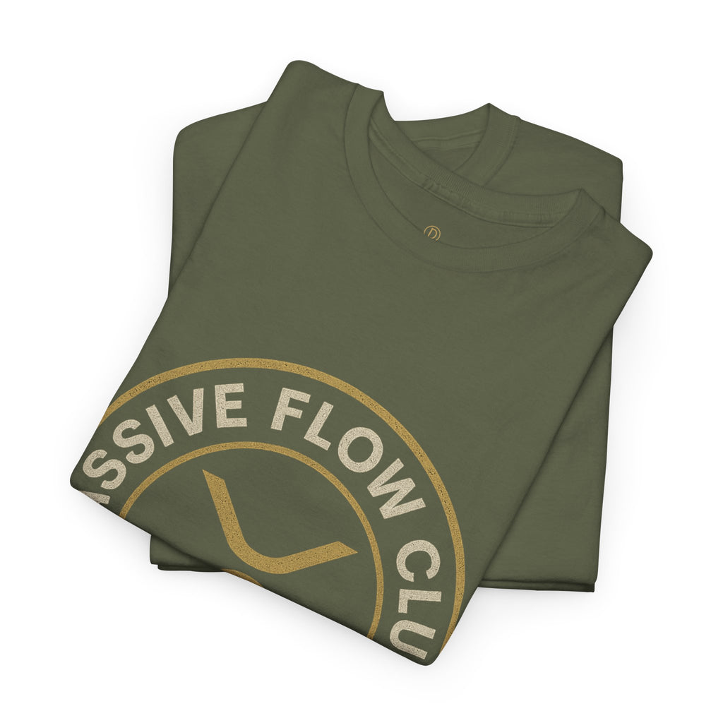 XRP Passive Flow Club T‑Shirt — Crypto Logo Tee (Est. 2012)