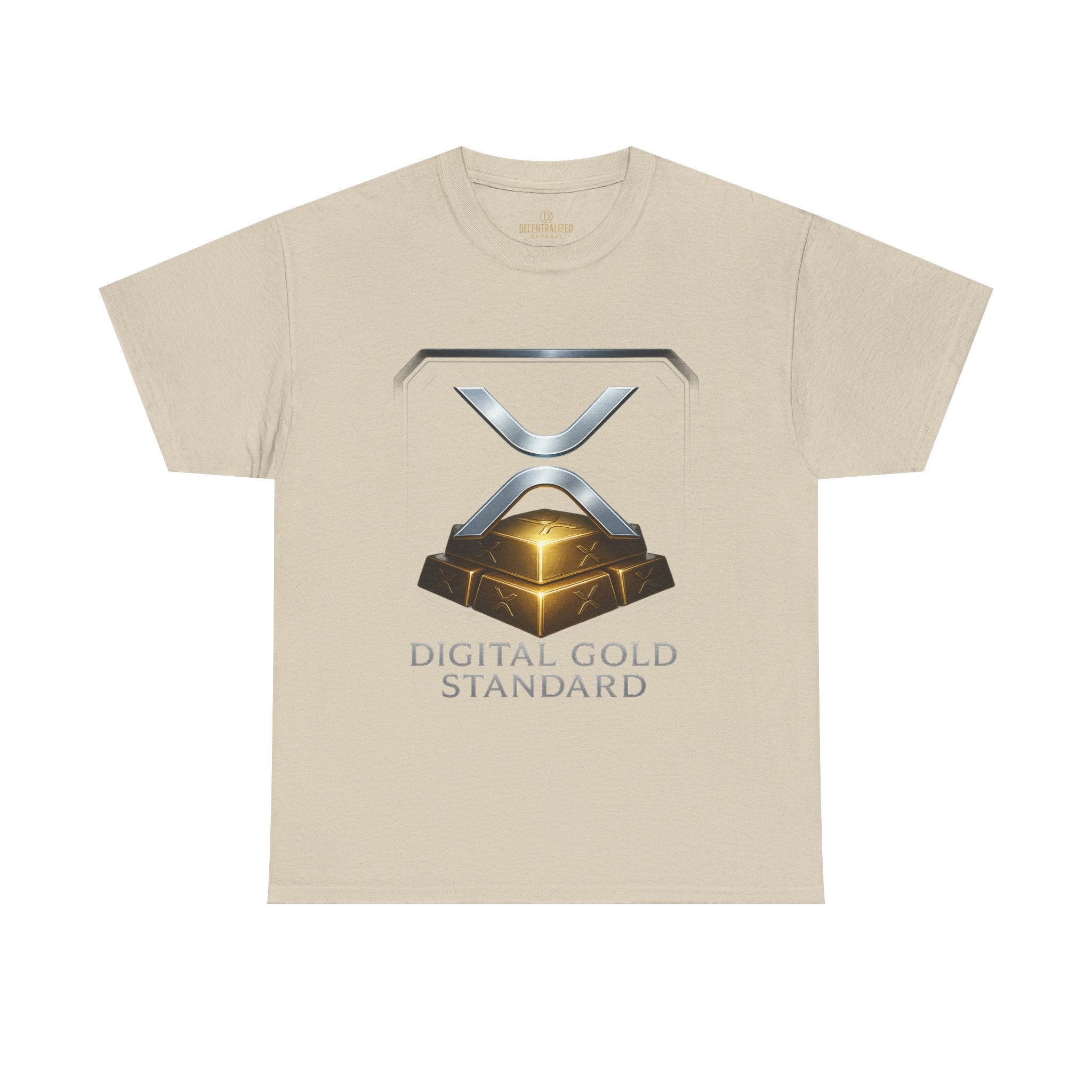 XRP 'Digital Gold Standard' Tee — Cryptocurrency Logo Shirt