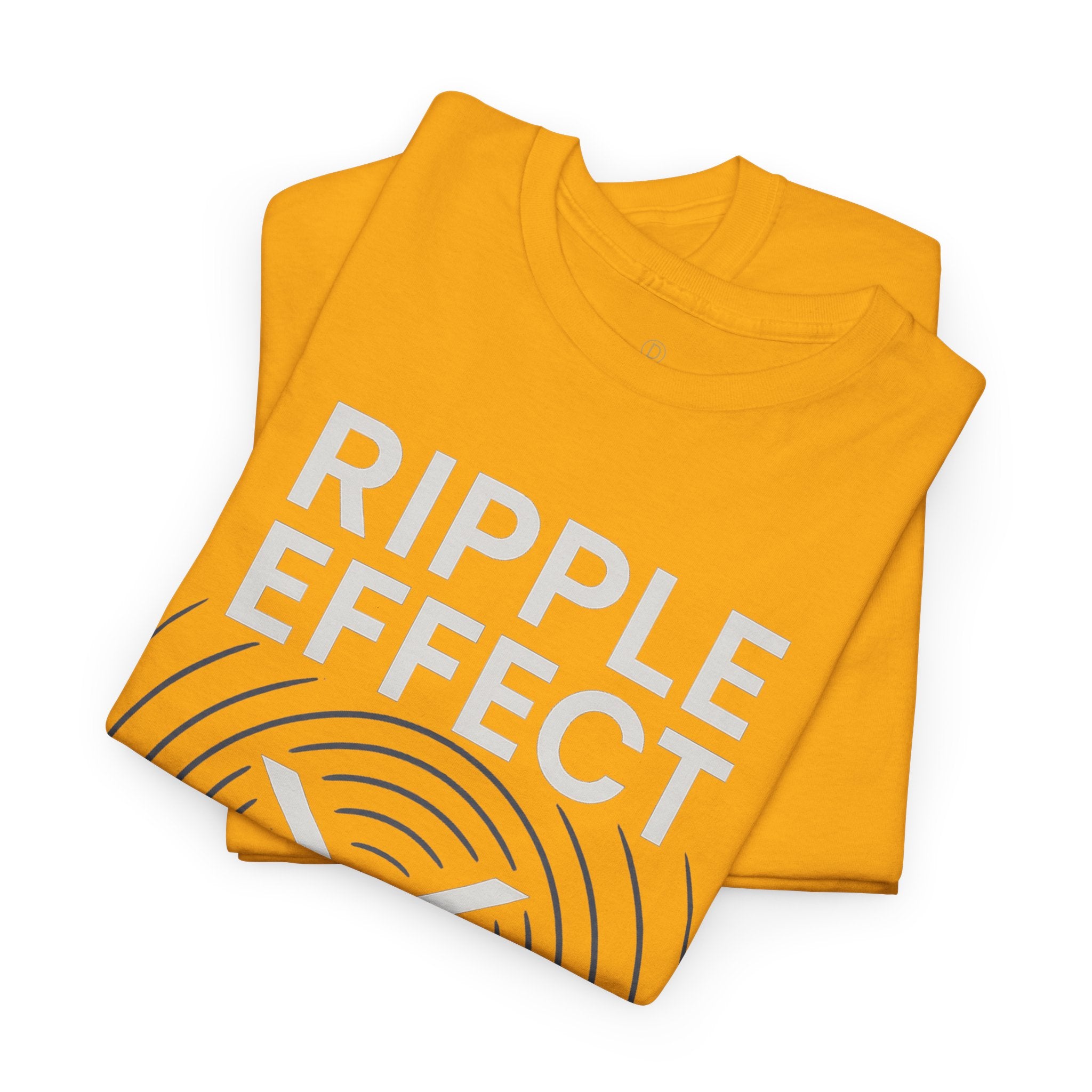 Ripple Effect XRP Tee — Minimal Cryptocurrency Logo T-Shirt