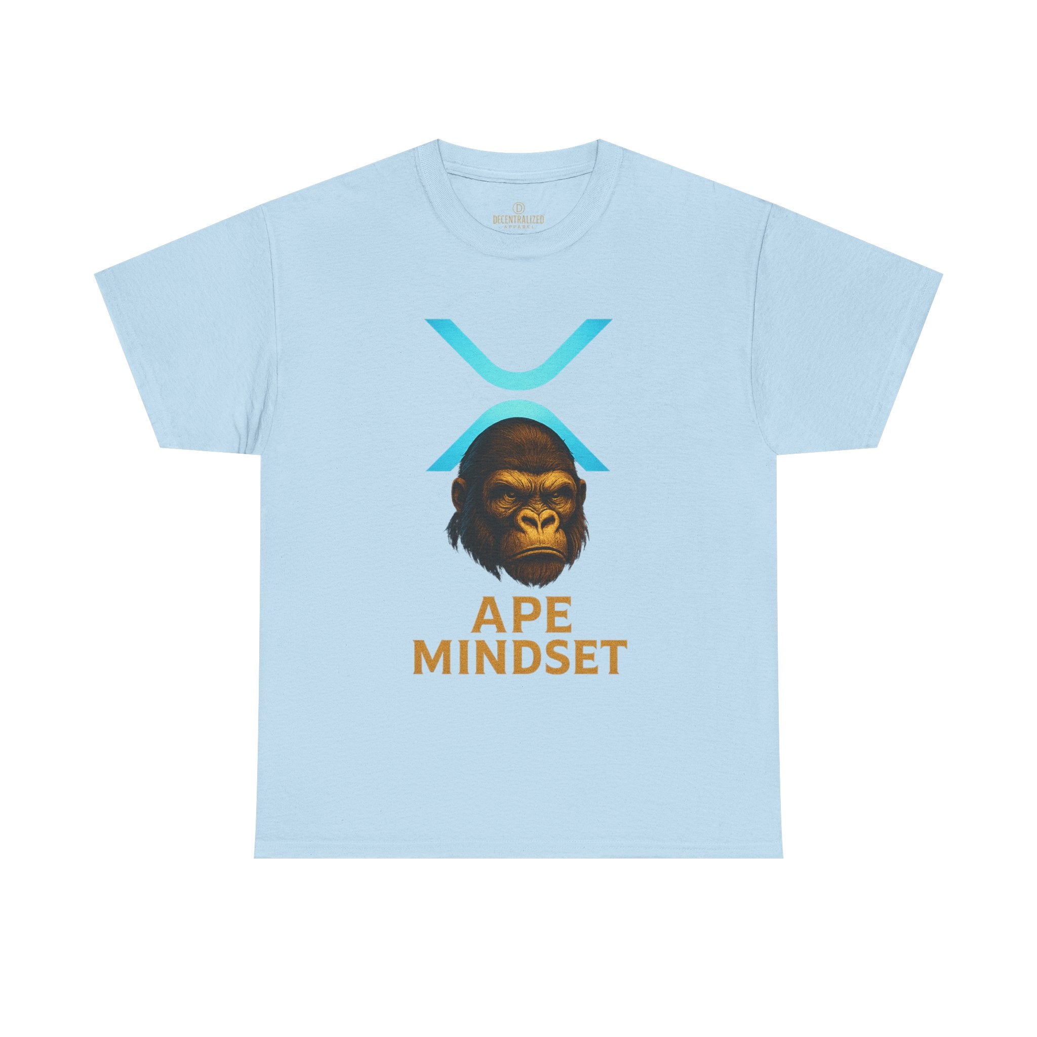 Ape Mindset T-Shirt — Crypto XRP Ape Graphic Tee