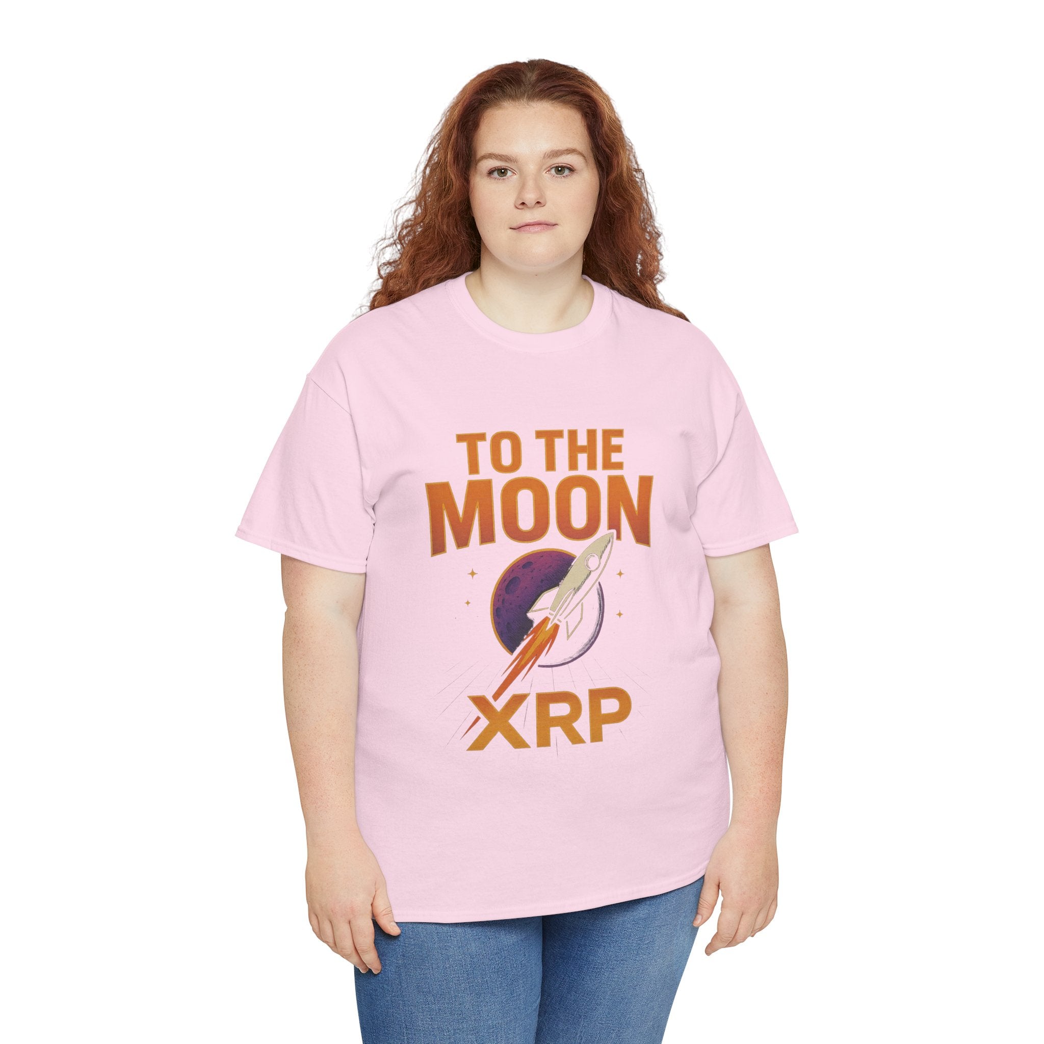 XRP To The Moon Tee — Cryptocurrency Investor Rocket Shirt