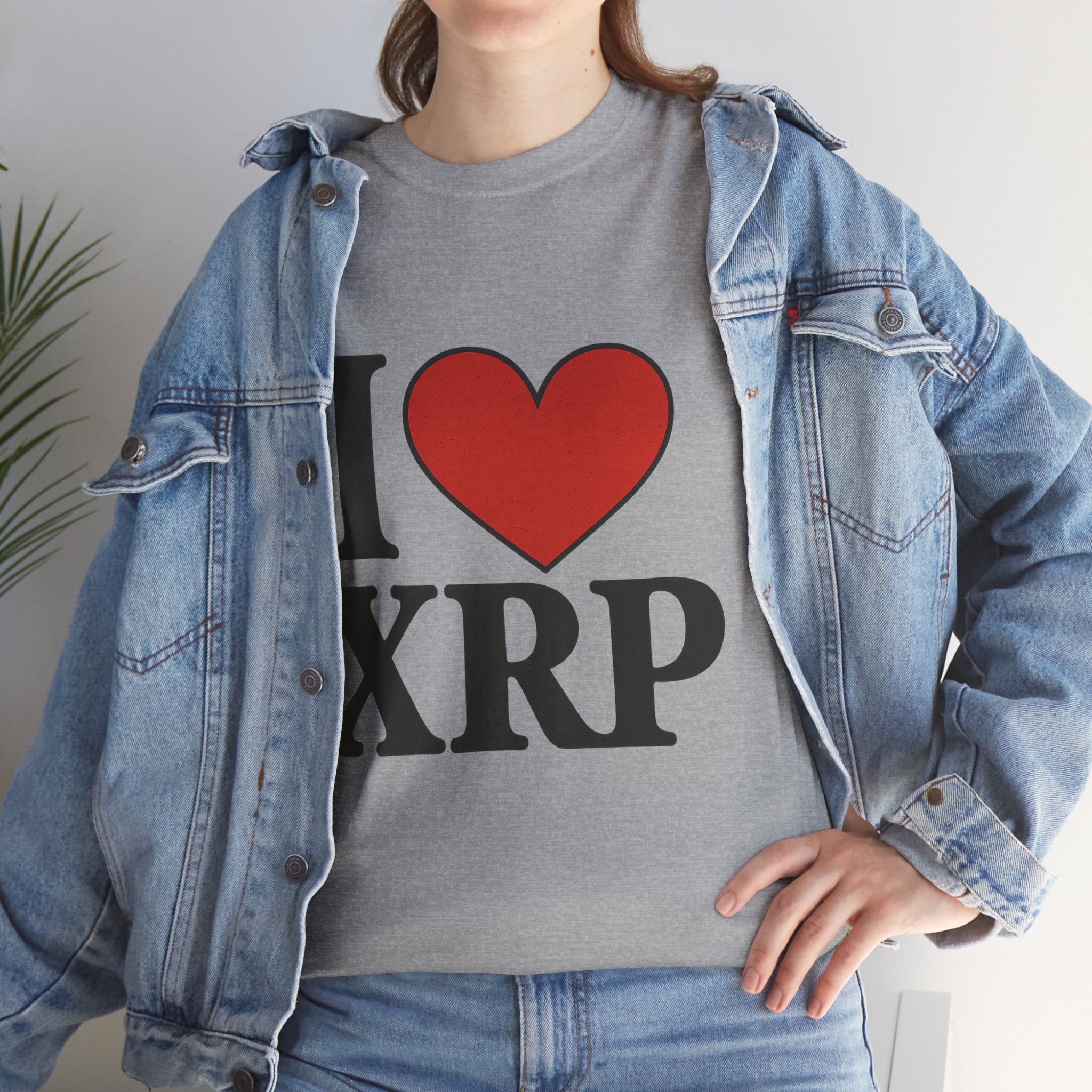 I  XRP T-Shirt — Crypto Enthusiast Ripple Tee