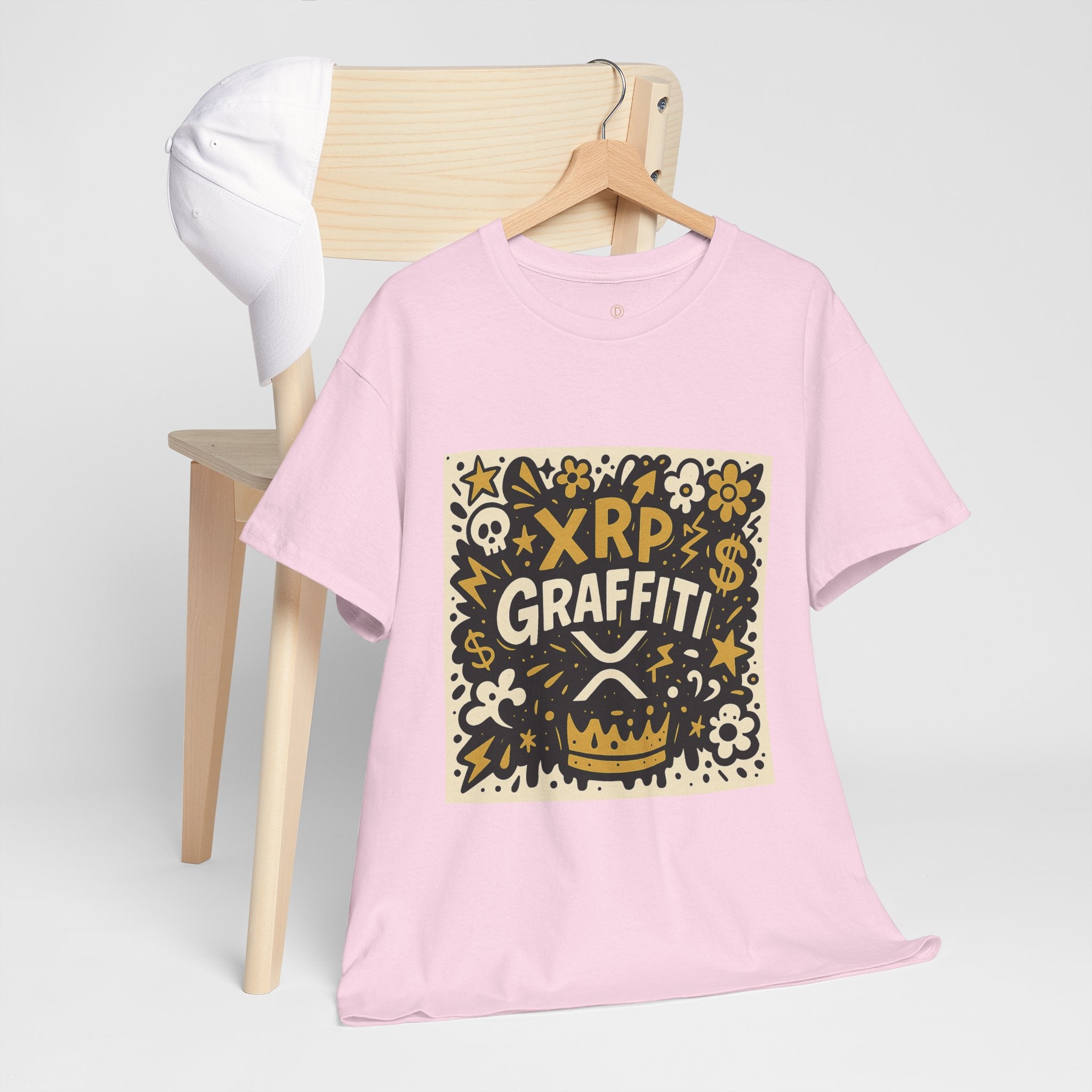 XRP Graffiti Tee — Crypto Street Art T-Shirt