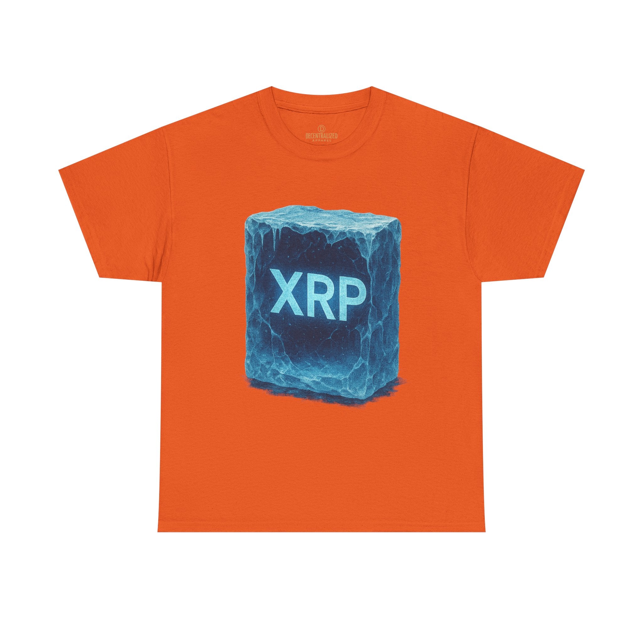 XRP Ice Block Tee — Crypto Ripple Logo T-Shirt