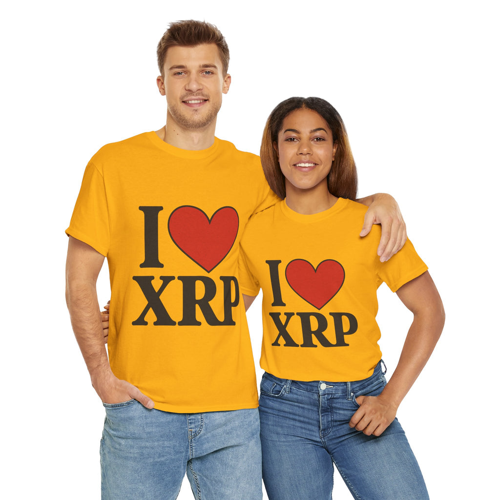 I  XRP T-Shirt — Crypto Enthusiast Ripple Tee