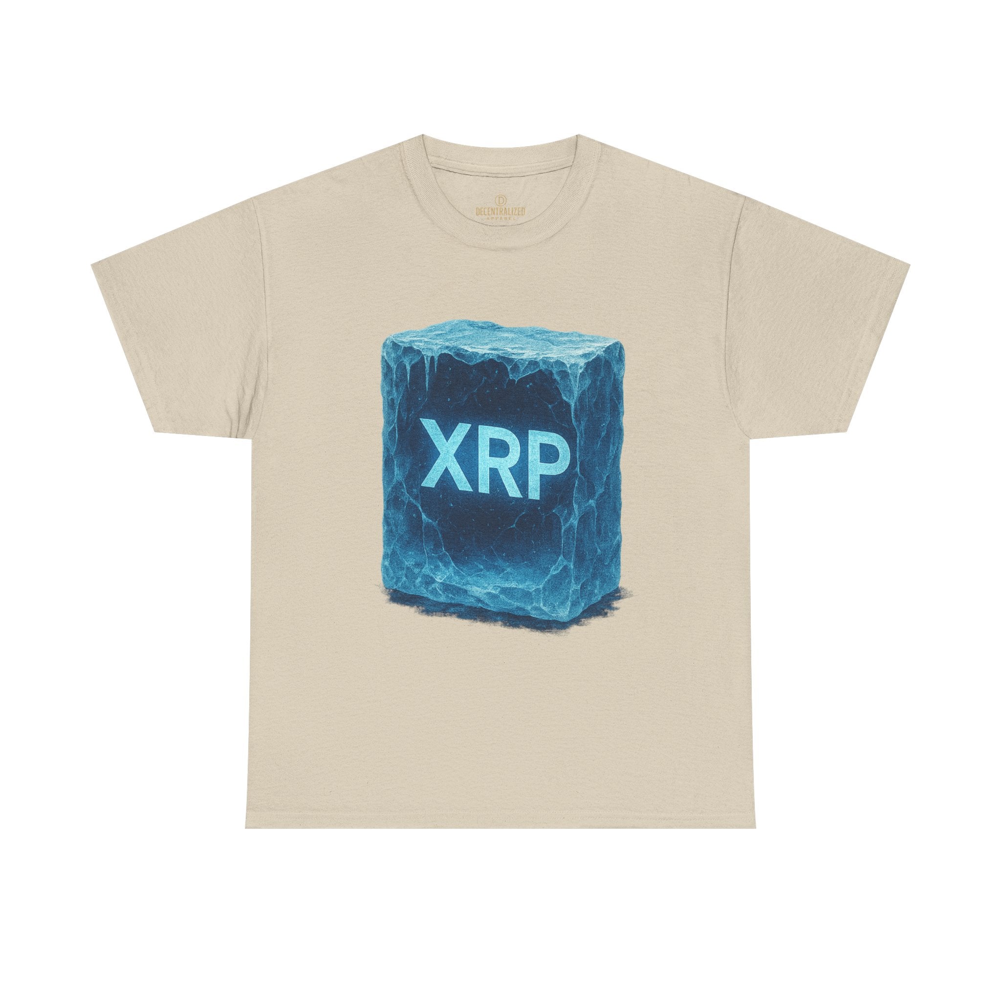 XRP Ice Block Tee — Crypto Ripple Logo T-Shirt