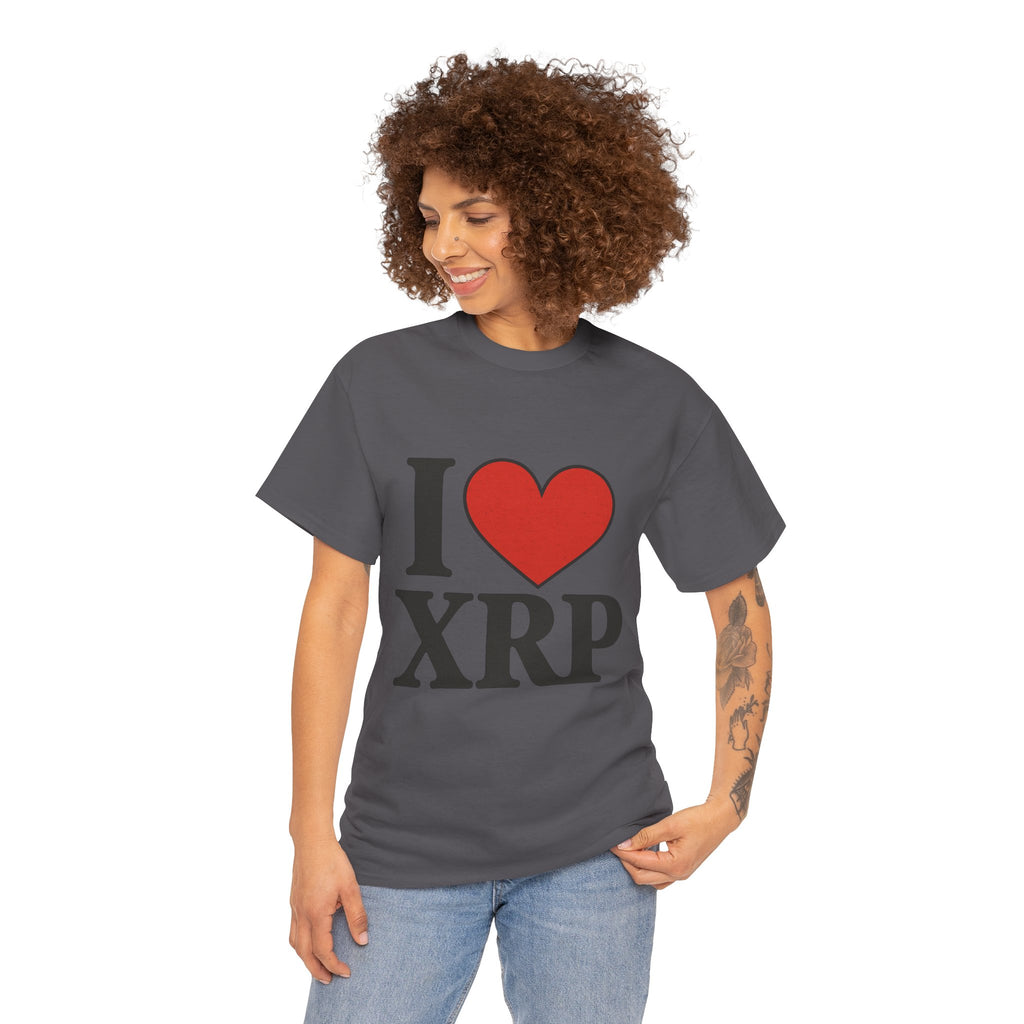 I  XRP T-Shirt — Crypto Enthusiast Ripple Tee