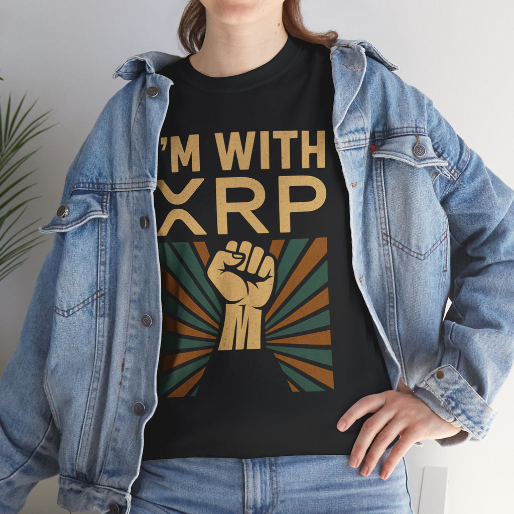 I'm With XRP Graphic Tee – Crypto Supporter Shirt
