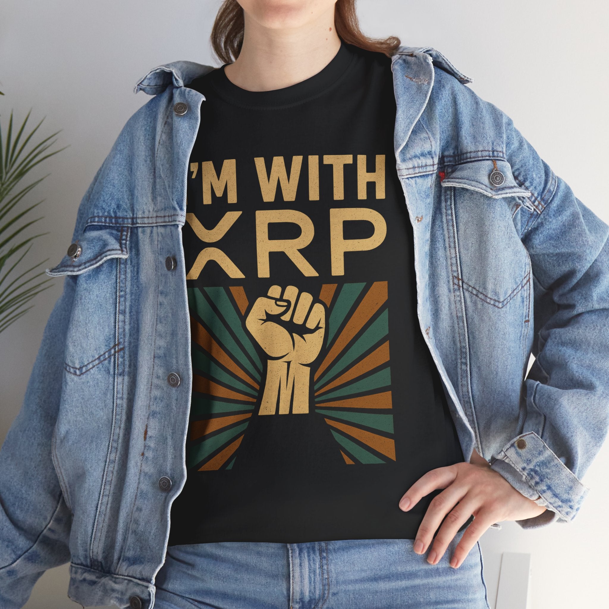 I'm With XRP Graphic Tee – Crypto Supporter Shirt