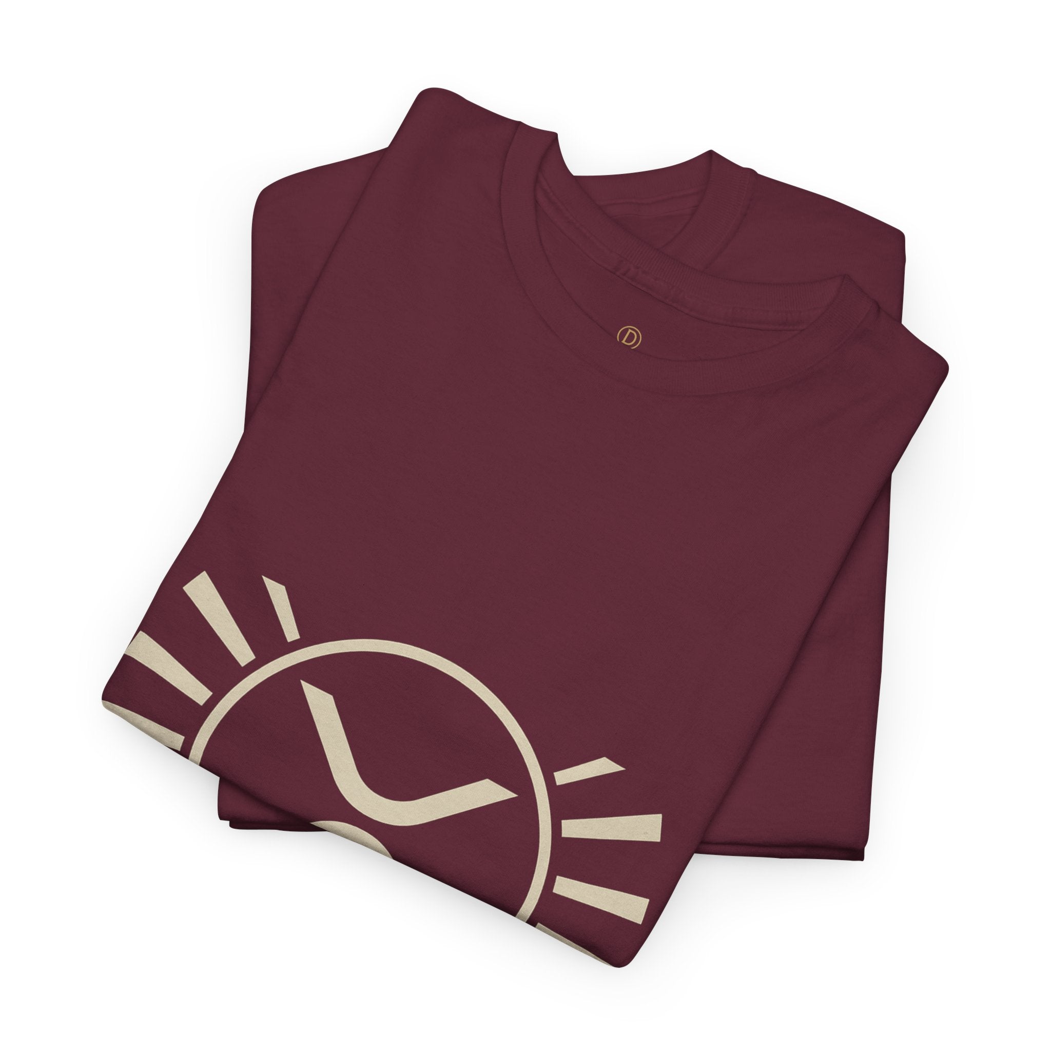 XRP Sun Logo T‑Shirt — Minimal Crypto Ripple Tee