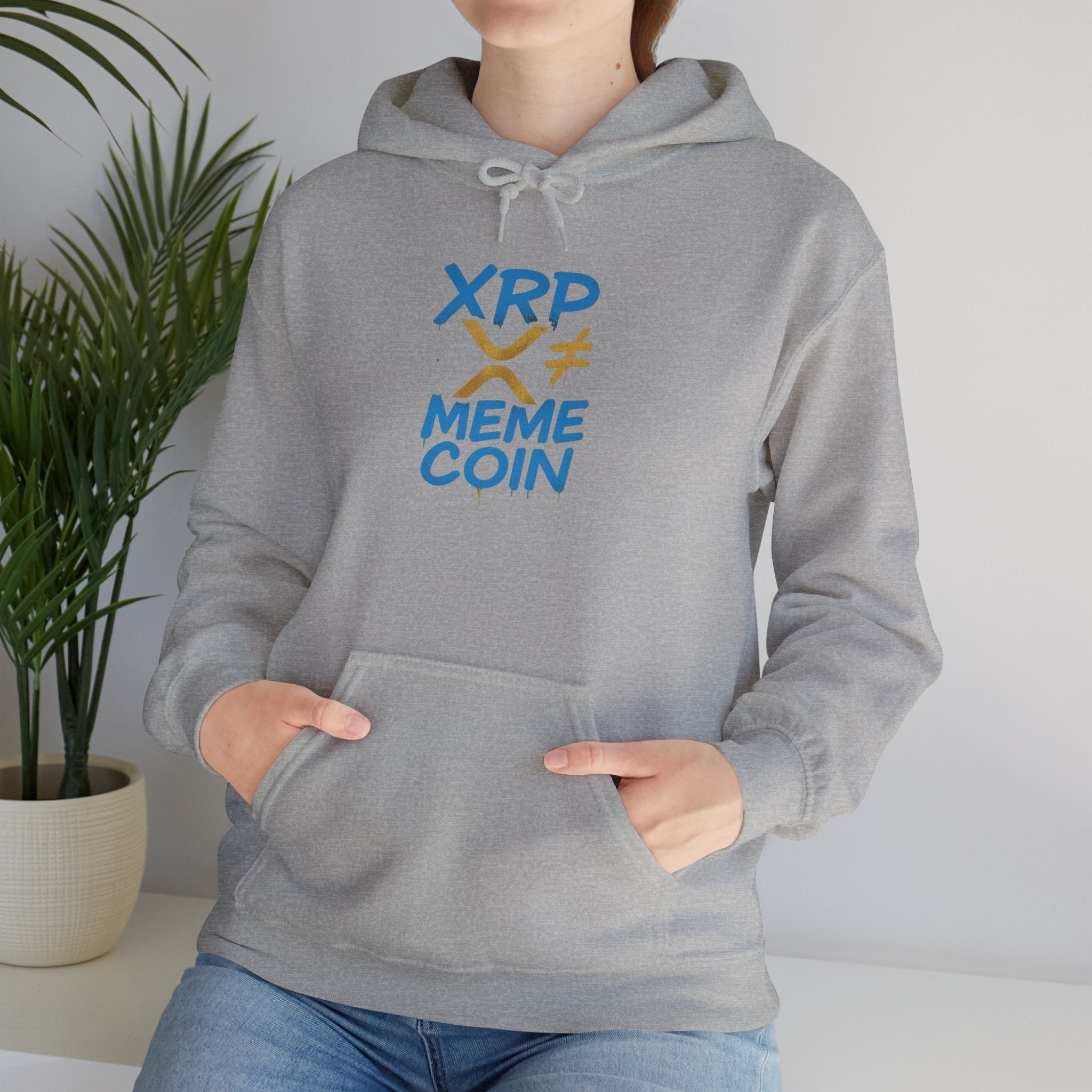 XRP Meme Coin Hoodie – Crypto Gamer Streetwear