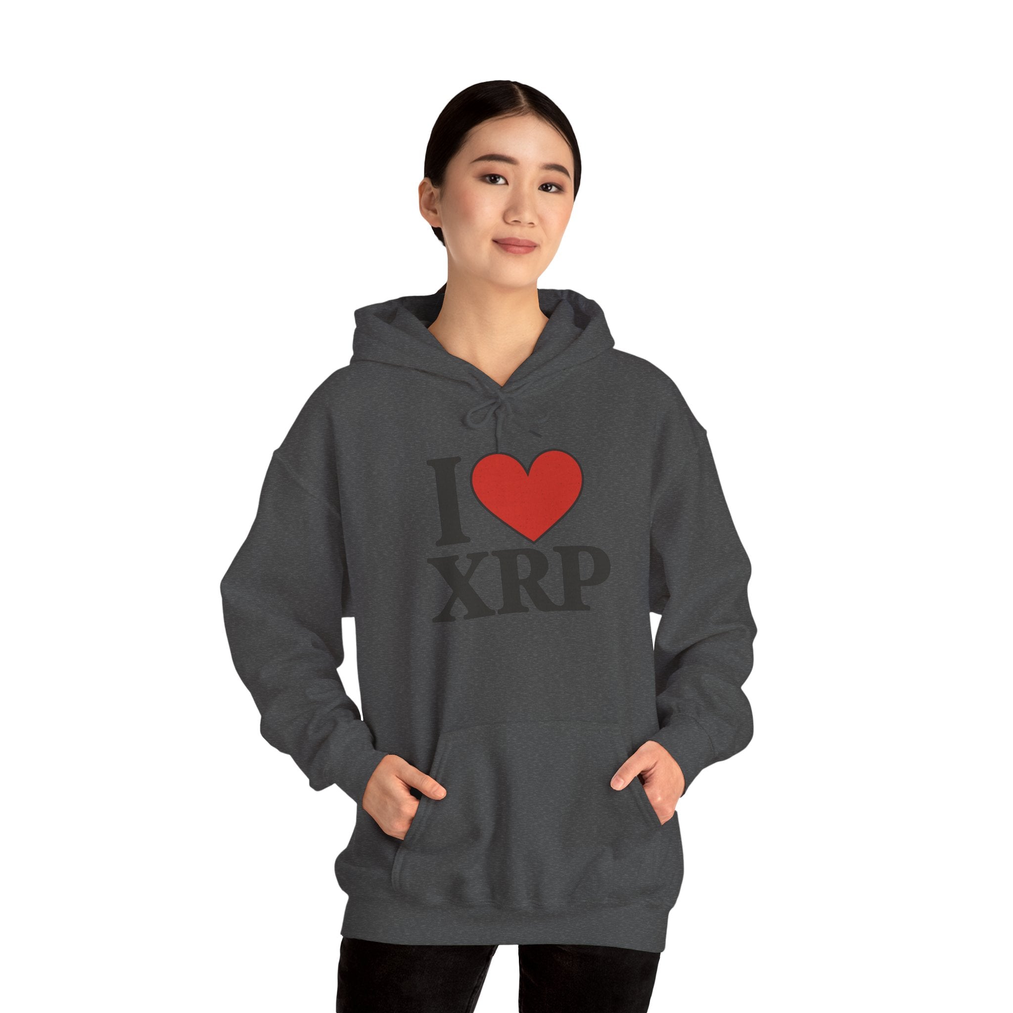 I  XRP Hoodie — Crypto Enthusiast Ripple Sweatshirt