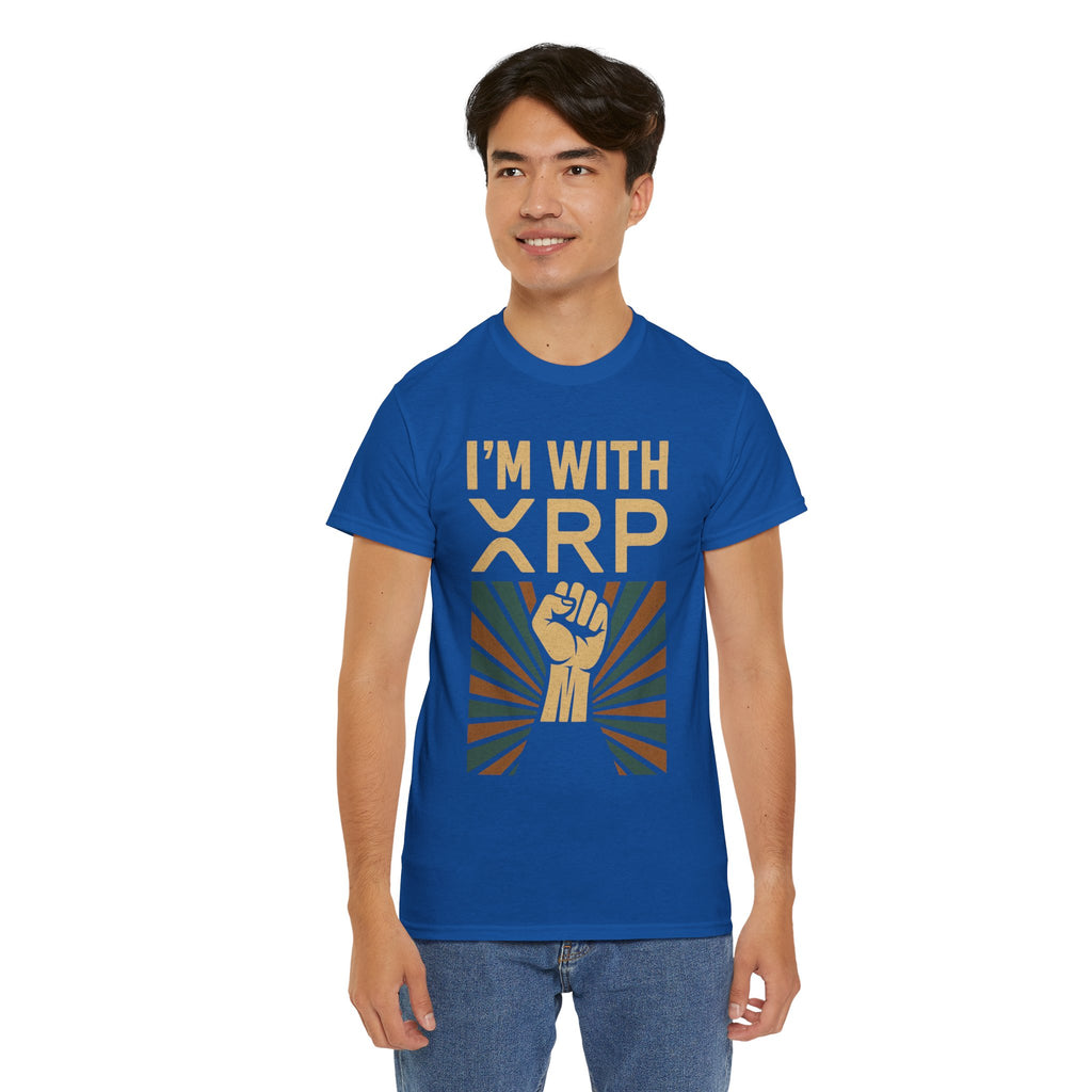 I'm With XRP Graphic Tee – Crypto Supporter Shirt