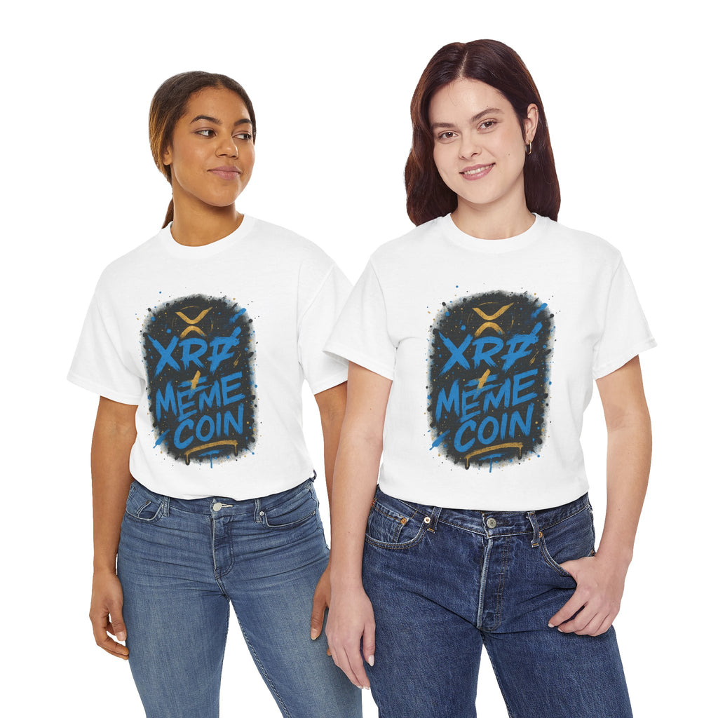 XRP Meme Coin Graphic Tee — Crypto Streetwear T-Shirt