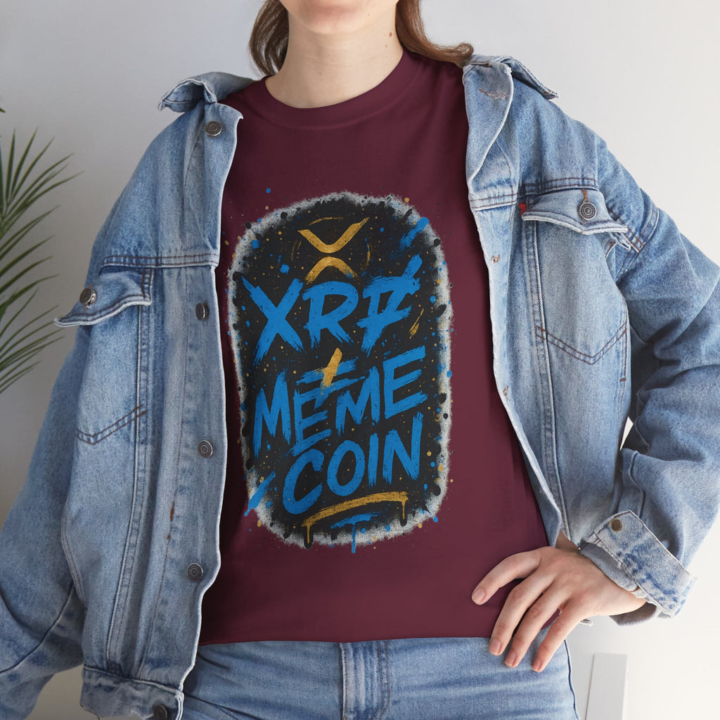 XRP Meme Coin Graphic Tee — Crypto Streetwear T-Shirt