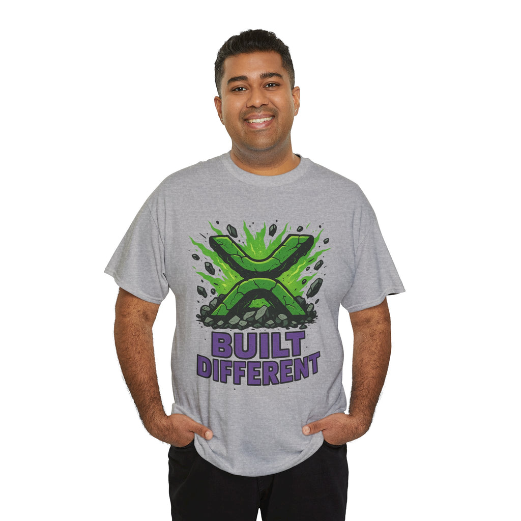 Built Different T-Shirt — Green Gamer Logo Tee