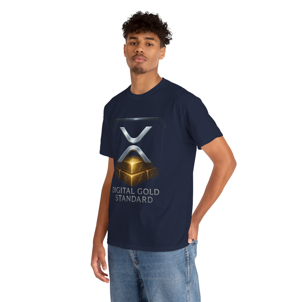 XRP 'Digital Gold Standard' Tee — Cryptocurrency Logo Shirt