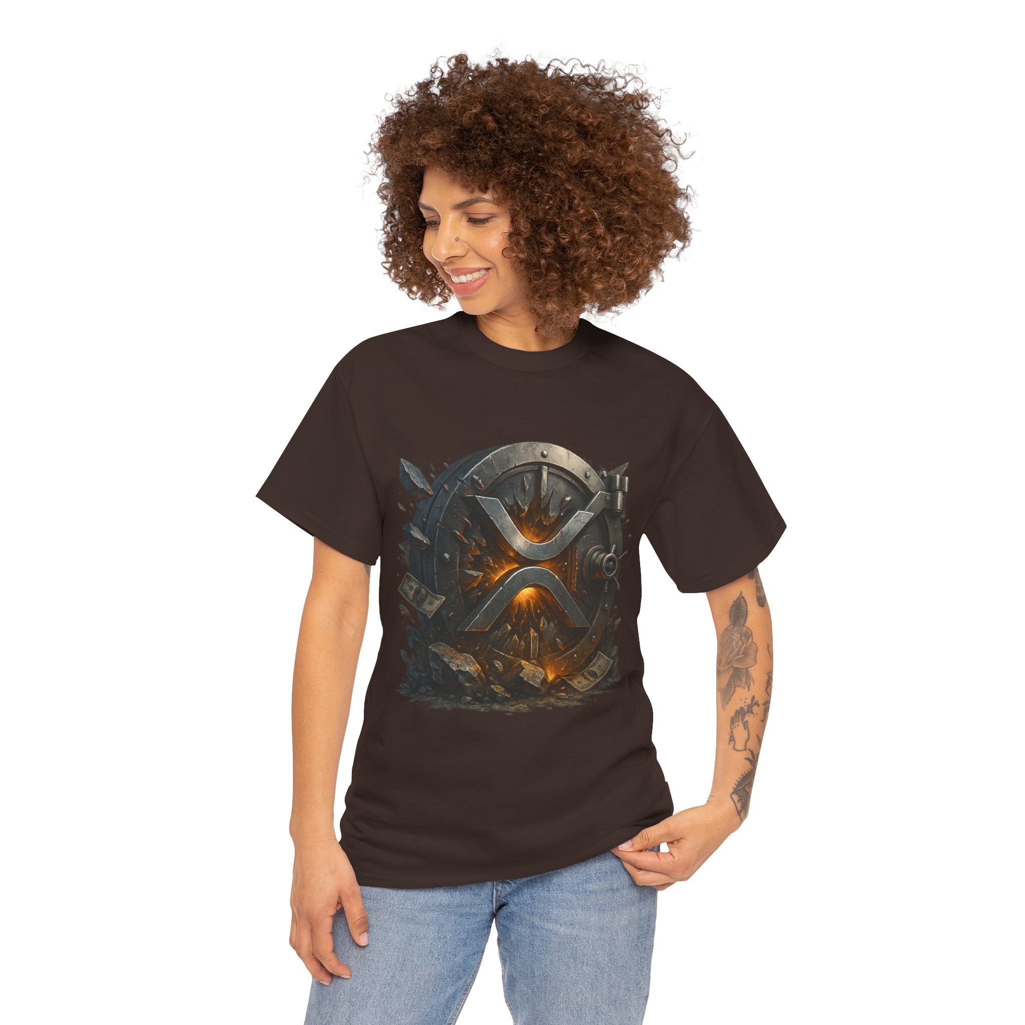Warrior Shield T-Shirt — Medieval Viking Shield Graphic Tee