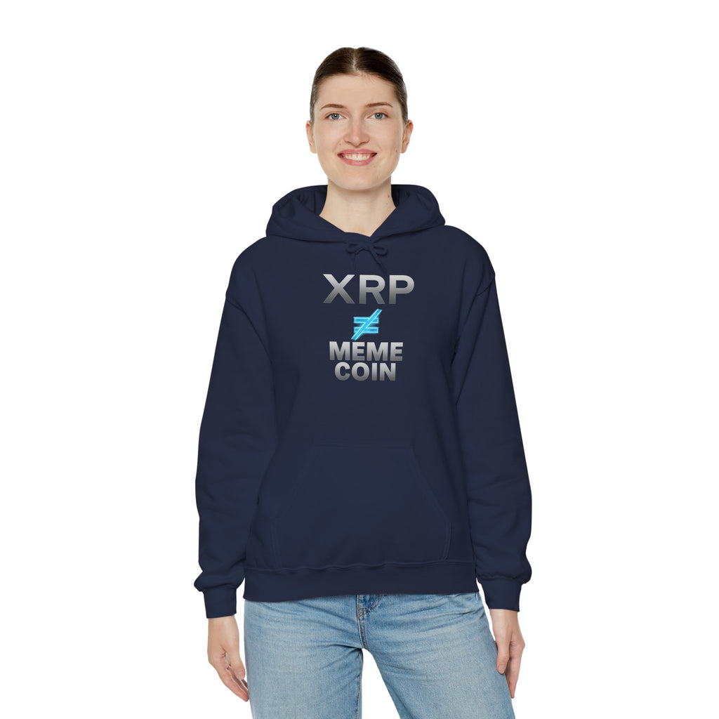 XRP Meme Coin Hoodie — Crypto Logo Pullover for Traders & Enthusiasts