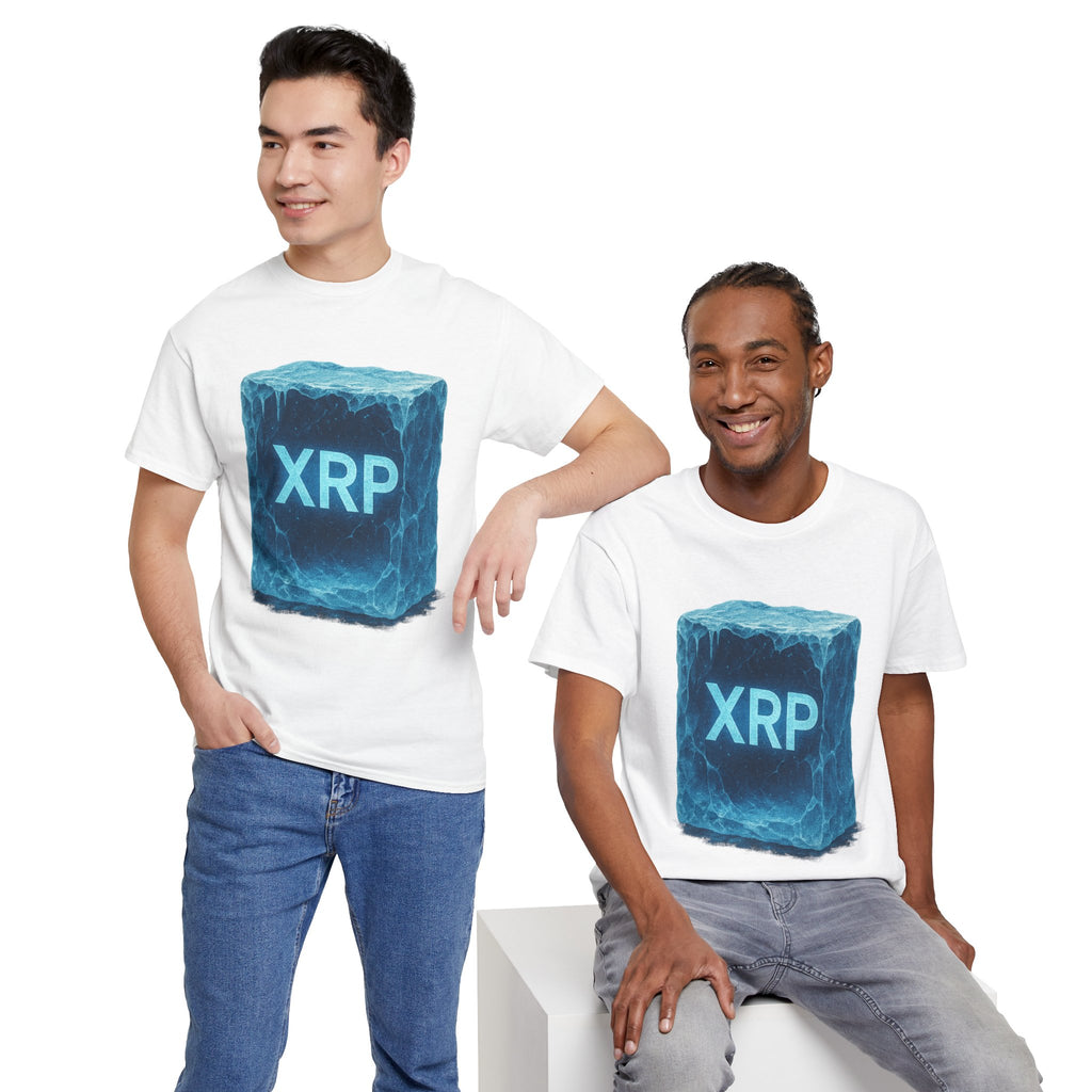 XRP Ice Block Tee — Crypto Ripple Logo T-Shirt