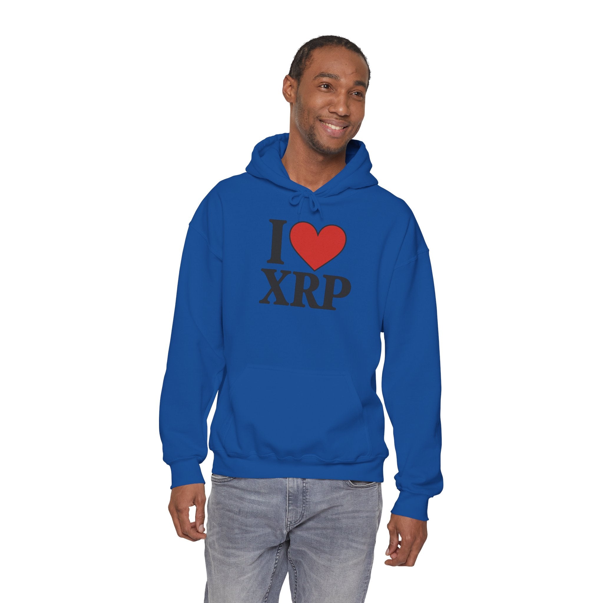 I  XRP Hoodie — Crypto Enthusiast Ripple Sweatshirt