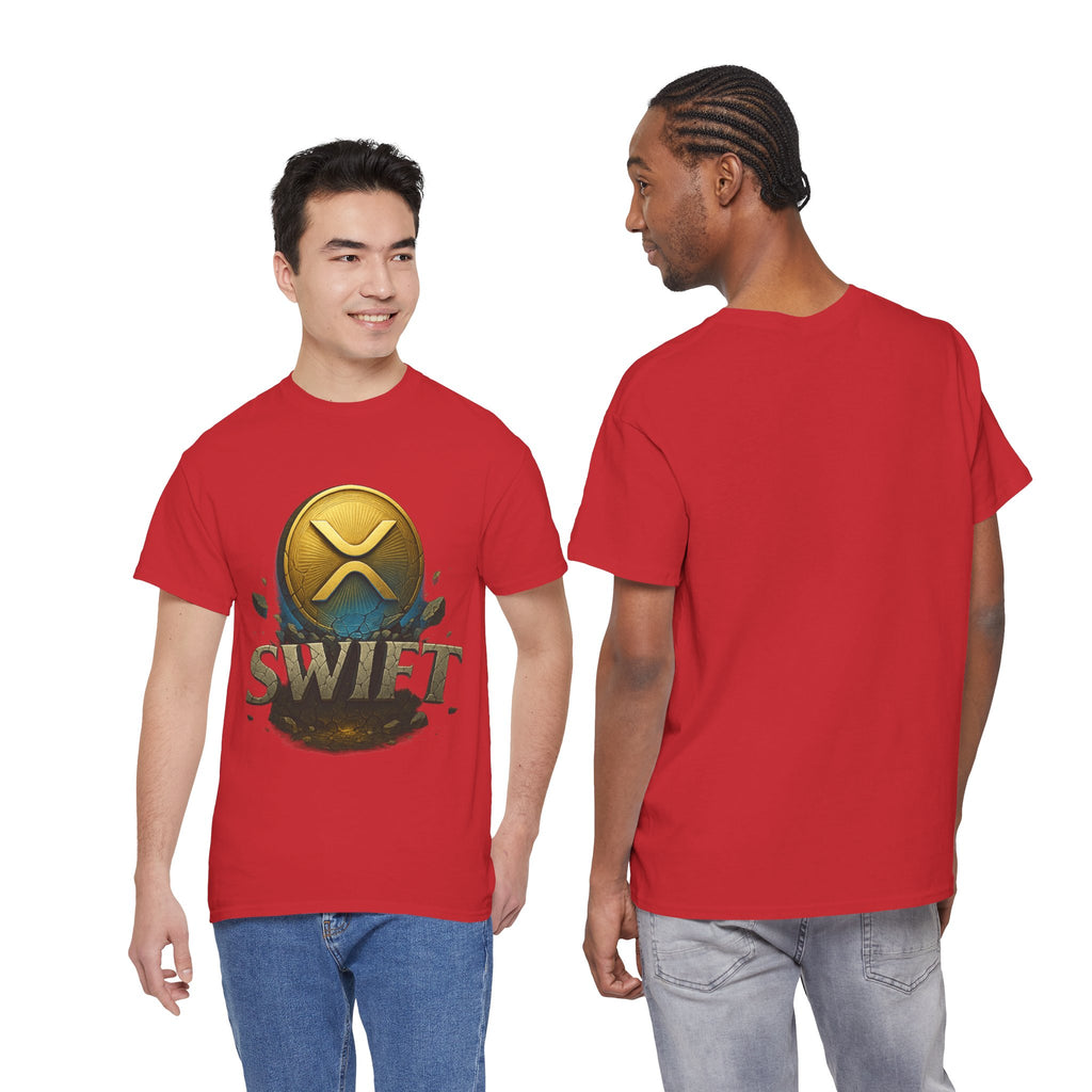 XRP Swift Cryptocurrency T‑Shirt — Ripple Coin Logo Graphic Tee