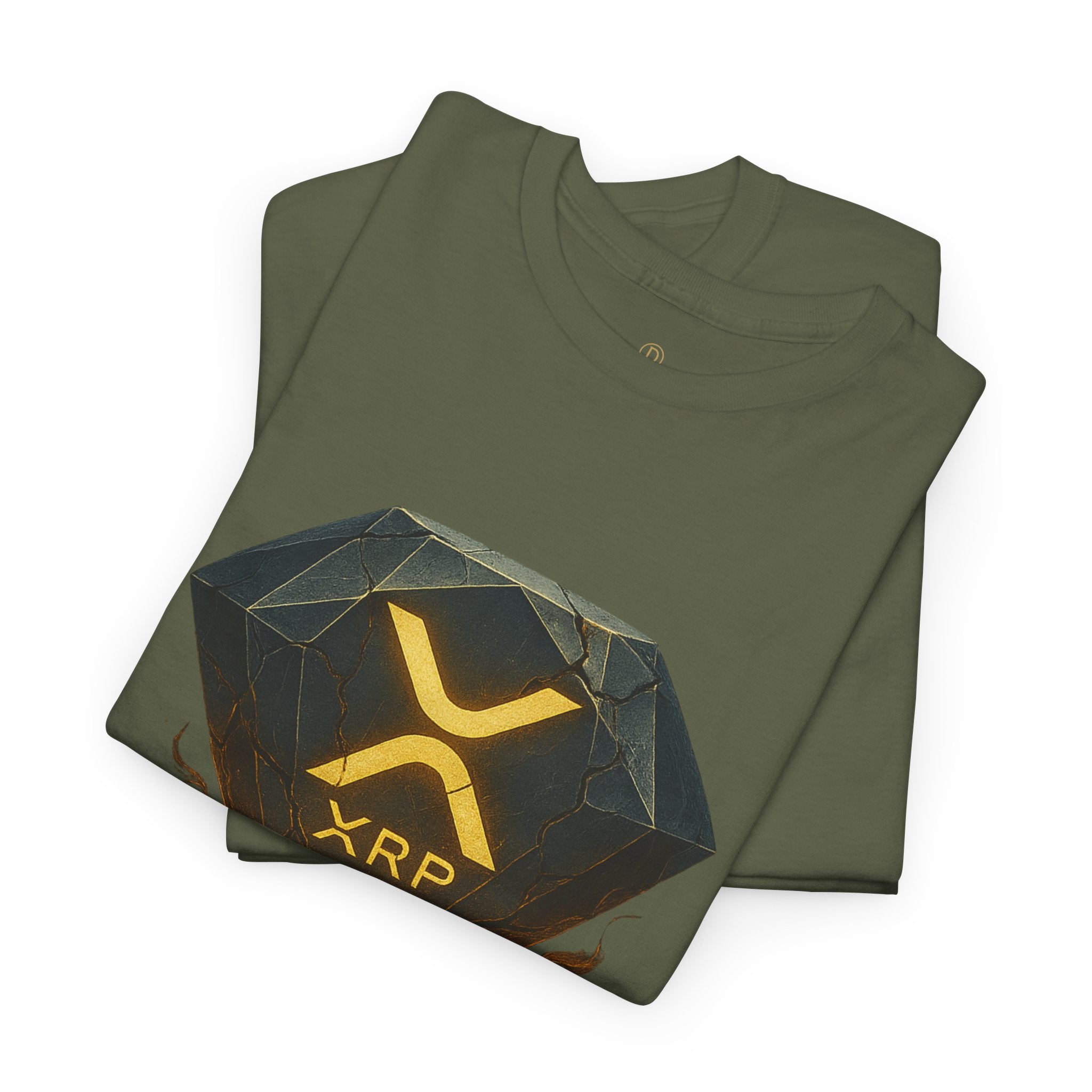 XRP Diamond Tee — "Pressure Built The Standard" Crypto Graphic T‑Shirt
