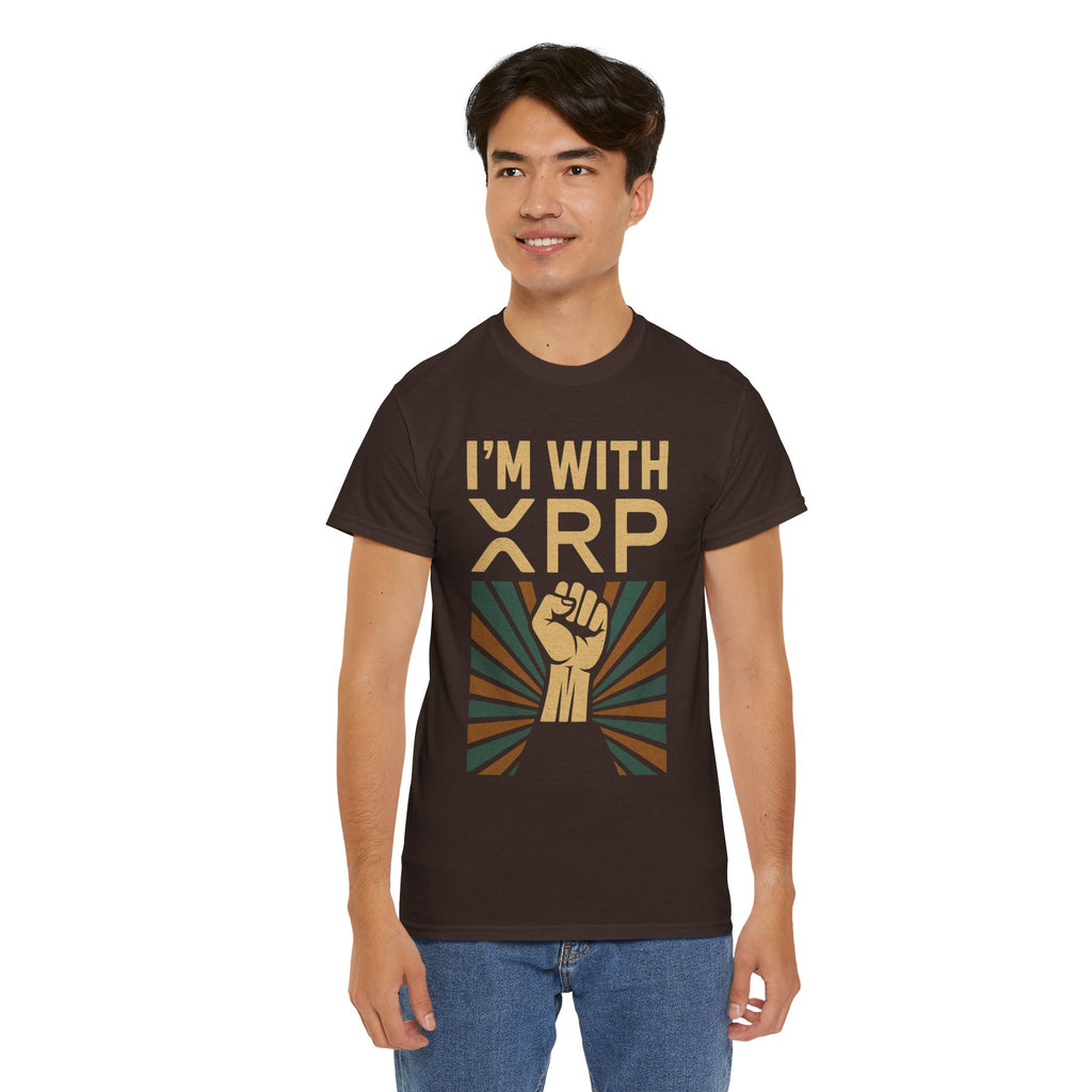 I'm With XRP Graphic Tee – Crypto Supporter Shirt