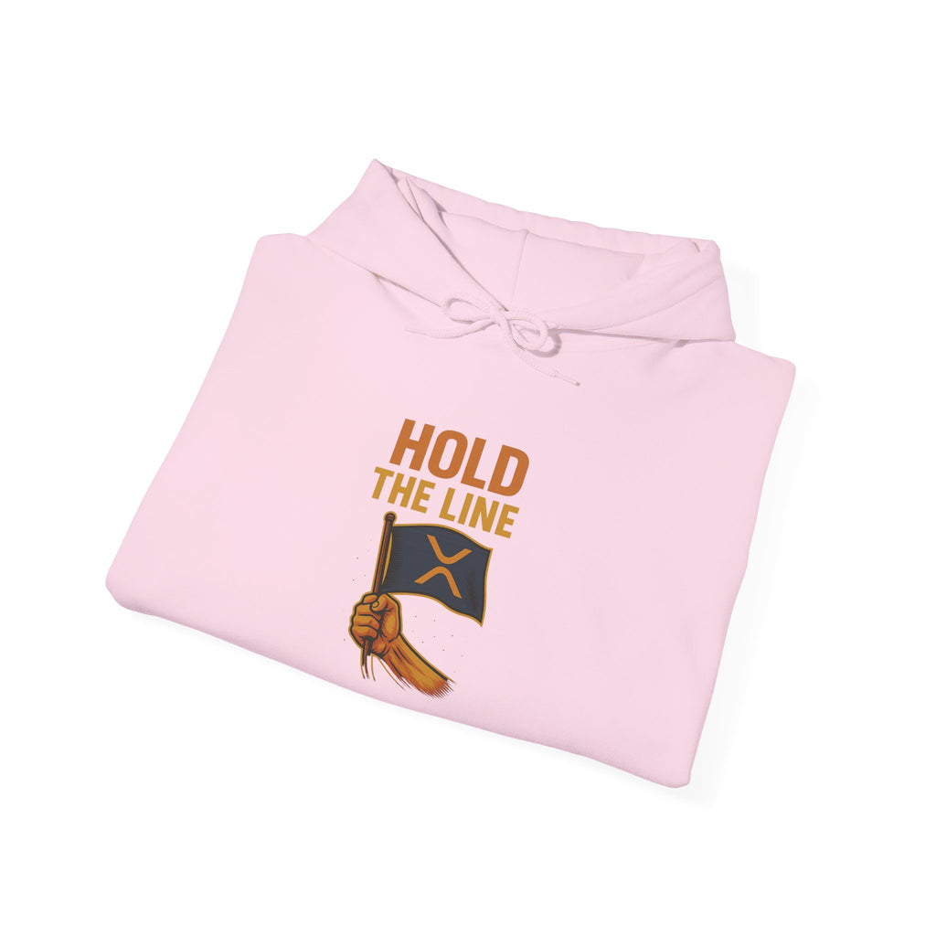 Hold The Line Hoodie — Flag & Fist Graphic Pullover